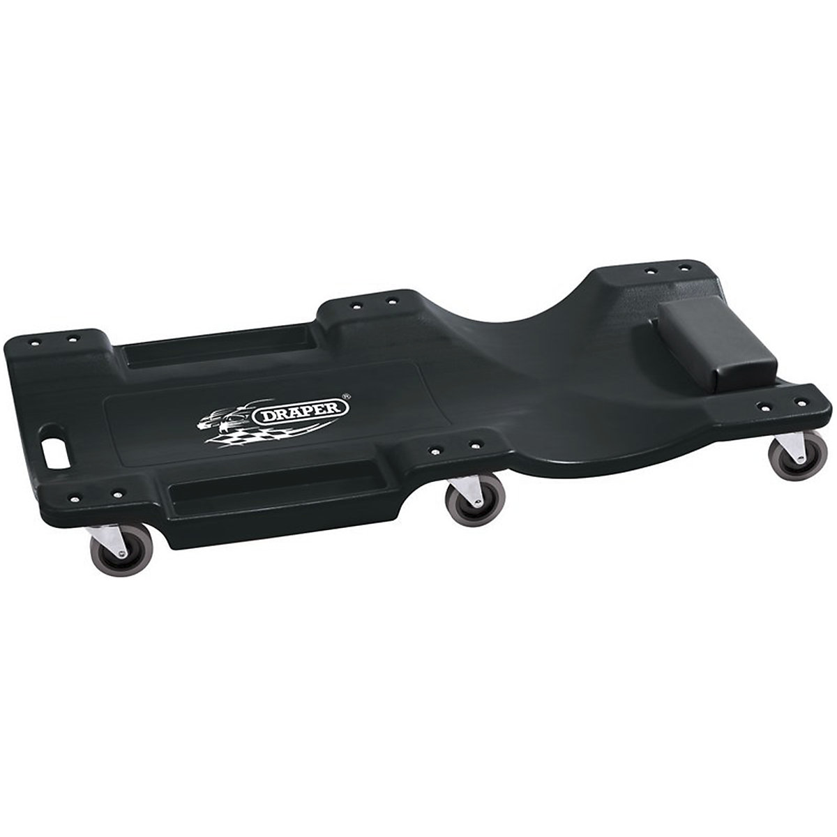Draper Mechanic's Creeper, Draper Mechanic's Creeper, Draper Mechanic's Creeper | 130h x 475w x 1010d mm | Black-1