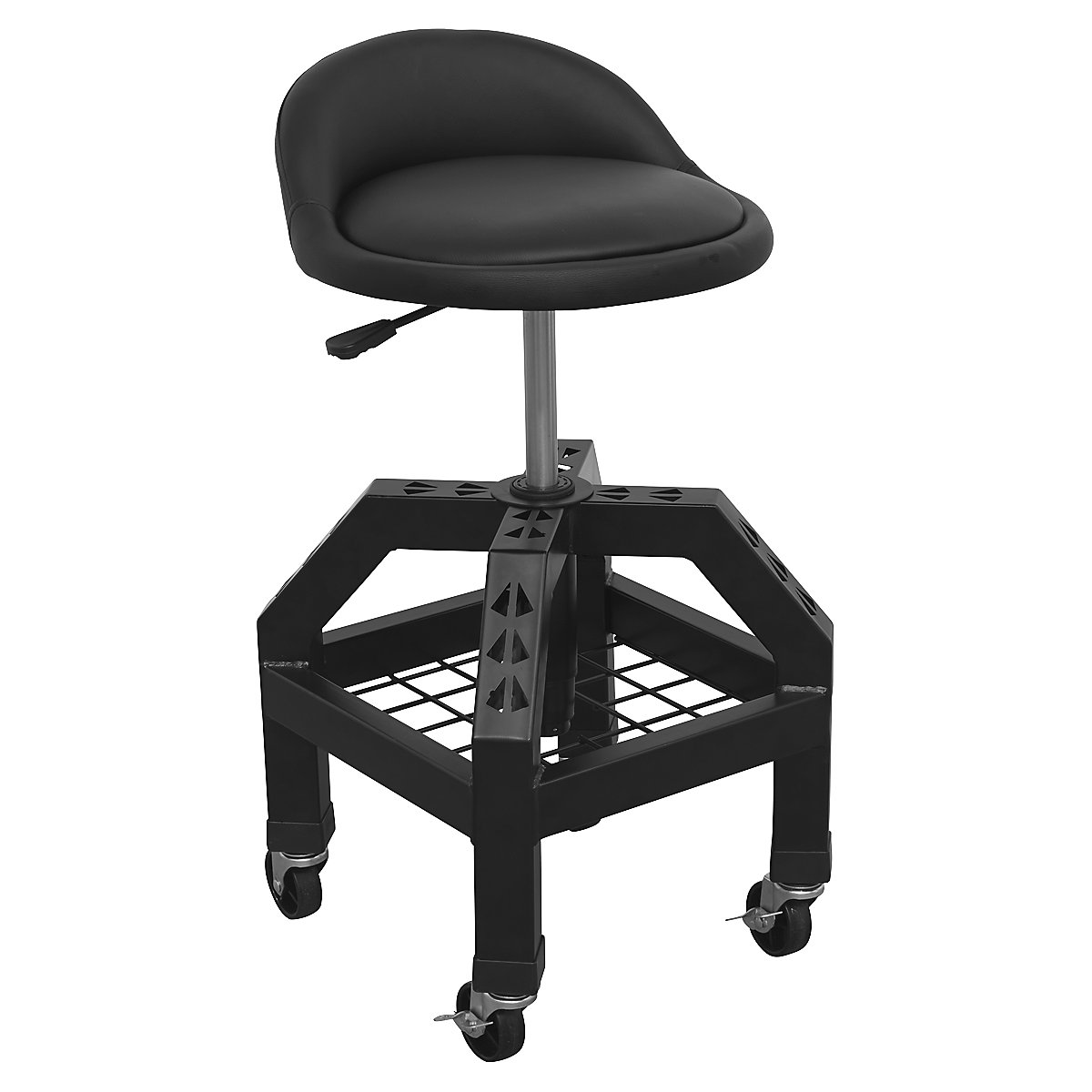 Sealey Premier Heavy Duty Pneumatic Creeper Stool with Strengthening Bars (Product illustration 3)-2