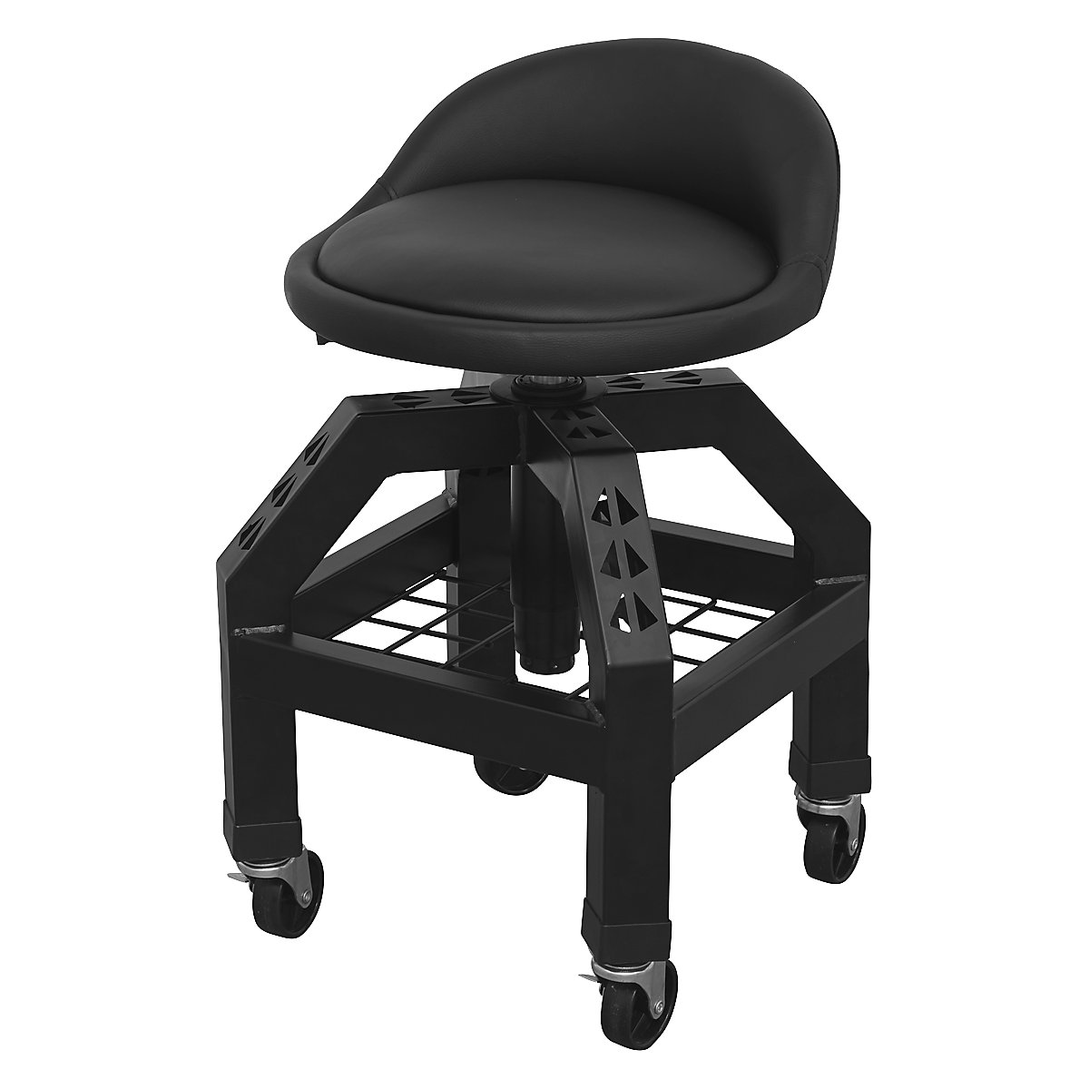 Sealey Premier Heavy Duty Pneumatic Creeper Stool with Strengthening Bars (Product illustration 2)-1