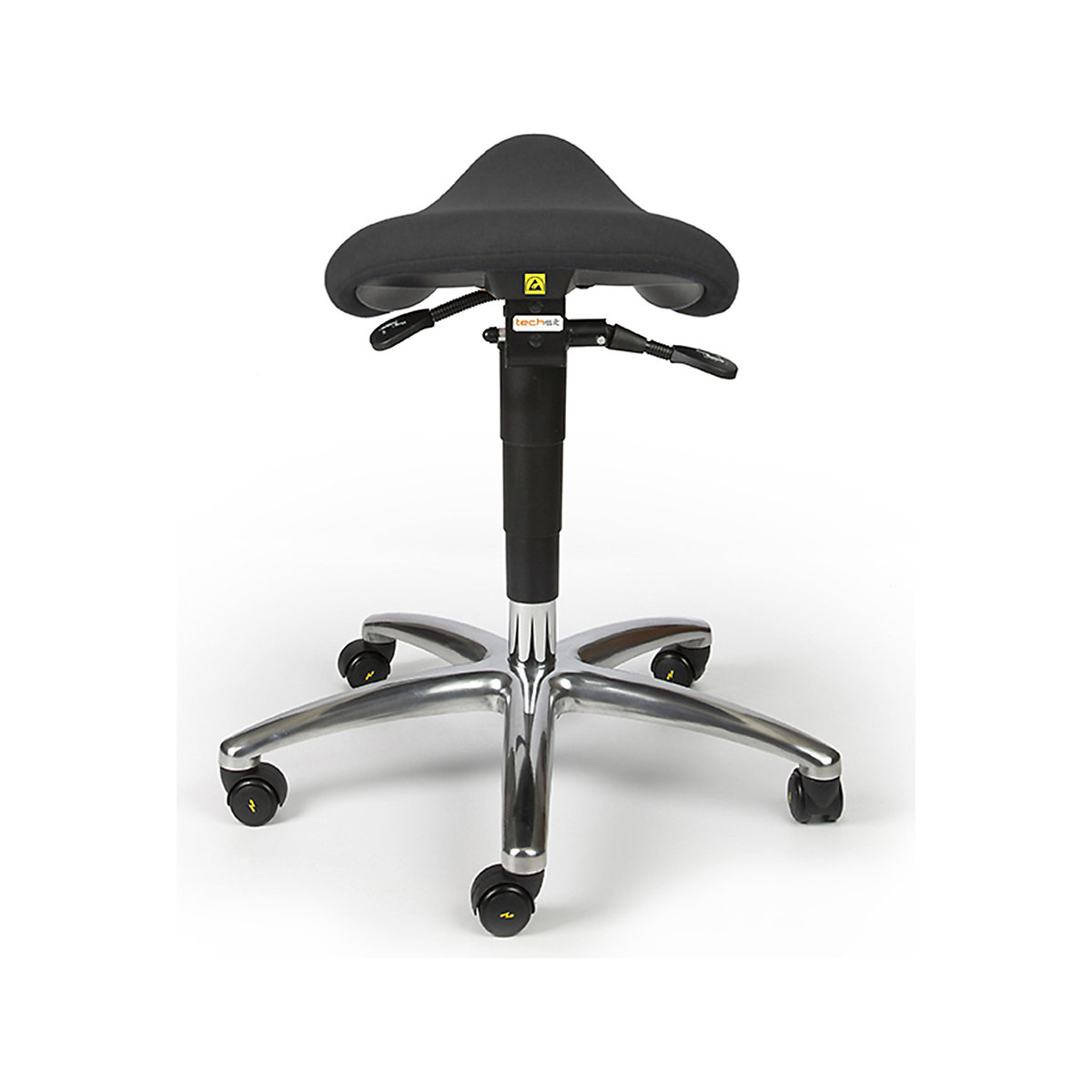 Techsit ESD Vinyl Saddle Stool (Product illustration 3)-2