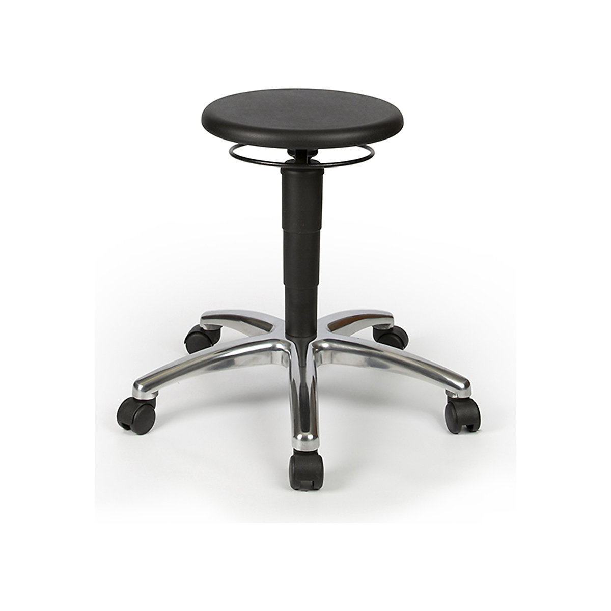 Techsit Tech PU Round Stools, Techsit Tech PU Round Stools, Techsit Tech PU Low Round Stool | Standard Castors-0