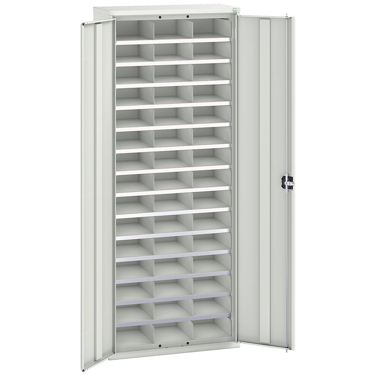 Bott Verso Compartment Cupboards, Bott Verso Compartment Cupboards, Bott Verso Compartment Cupboard | 2000h x 800w x 350d mm | 45 Compartments | Light Grey-0