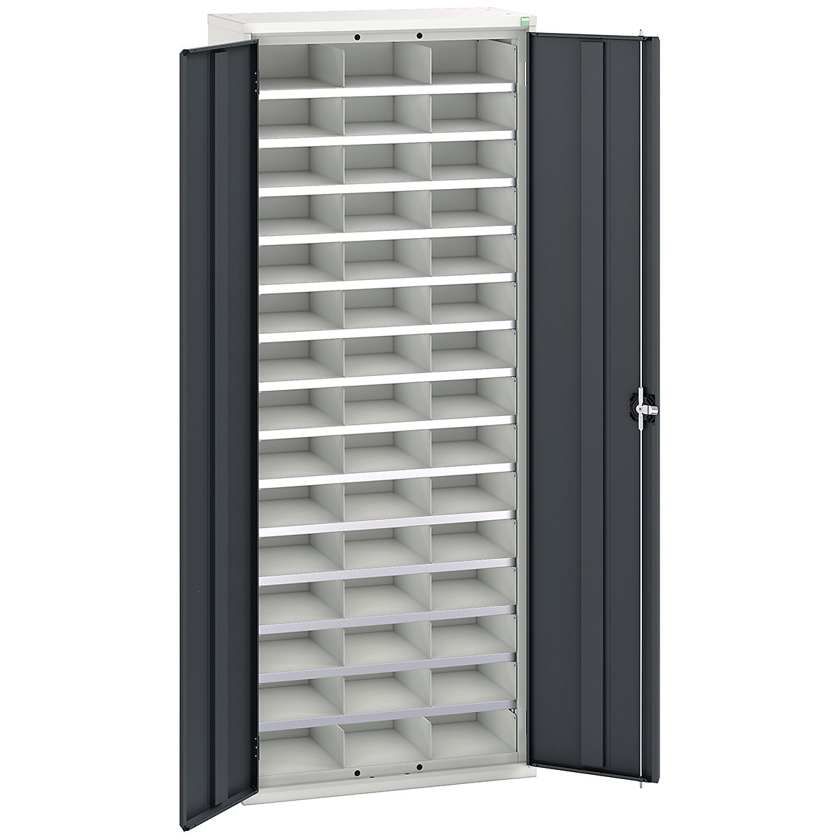 Bott Verso Compartment Cupboards, Bott Verso Compartment Cupboards, Bott Verso Compartment Cupboard | 2000h x 800w x 350d mm | 45 Compartments | Anthracite Grey-0