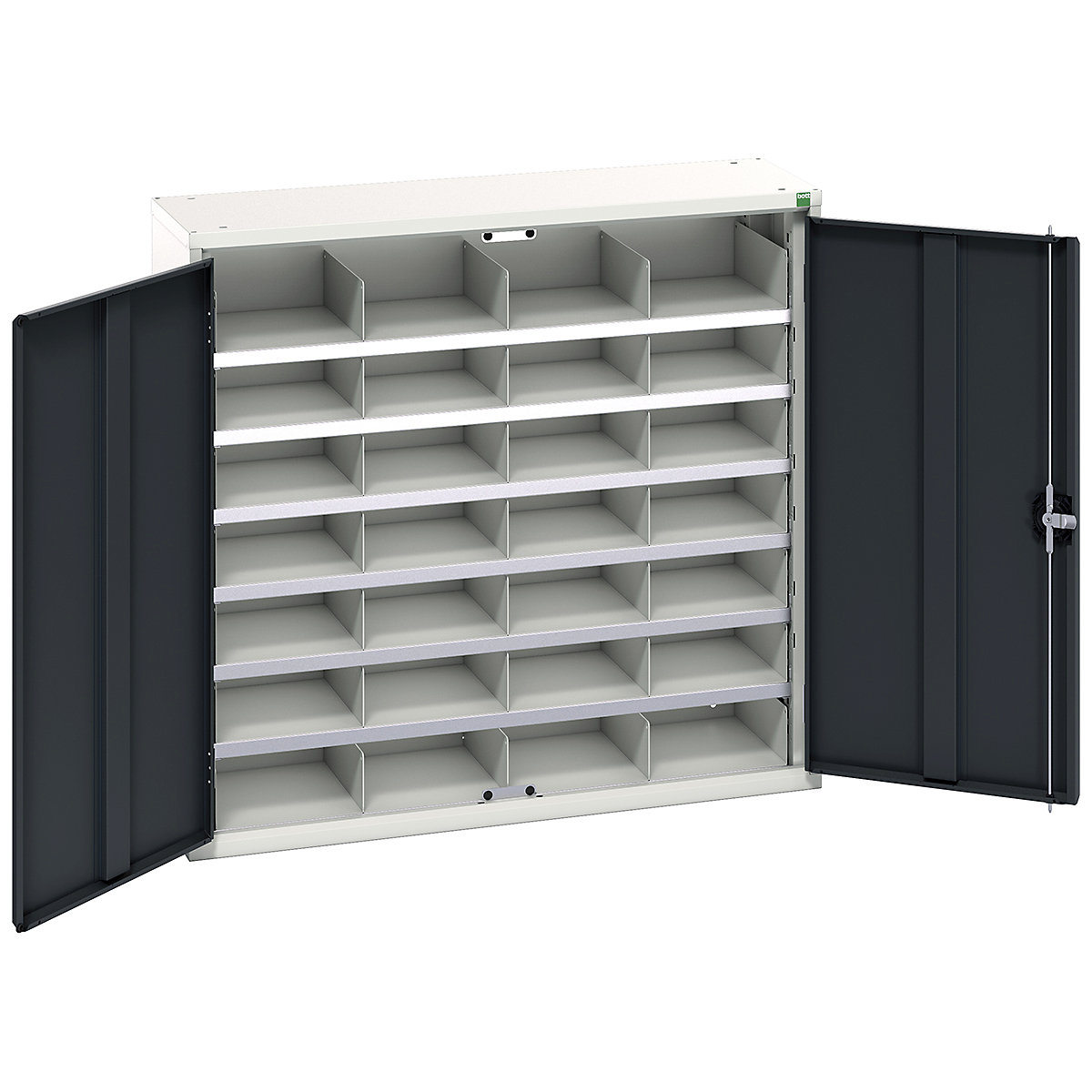 Bott Verso Compartment Cupboards, Bott Verso Compartment Cupboards, Bott Verso Compartment Cupboard | 1000h x 1050w x 350d mm | 28 Compartments | Anthracite Grey-0