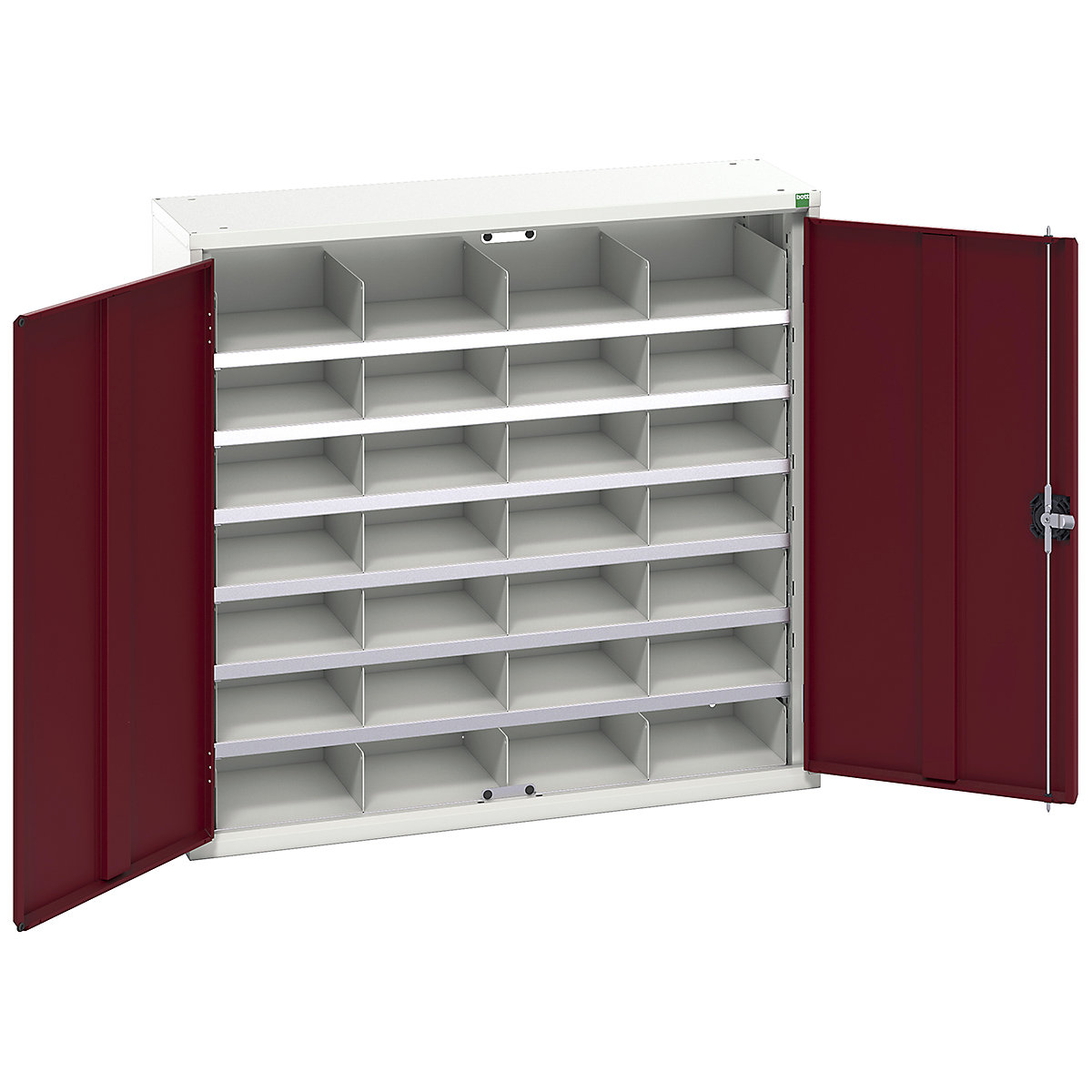 Bott Verso Compartment Cupboards, Bott Verso Compartment Cupboards, Bott Verso Compartment Cupboard | 1000h x 1050w x 350d mm | 28 Compartments | Red-0