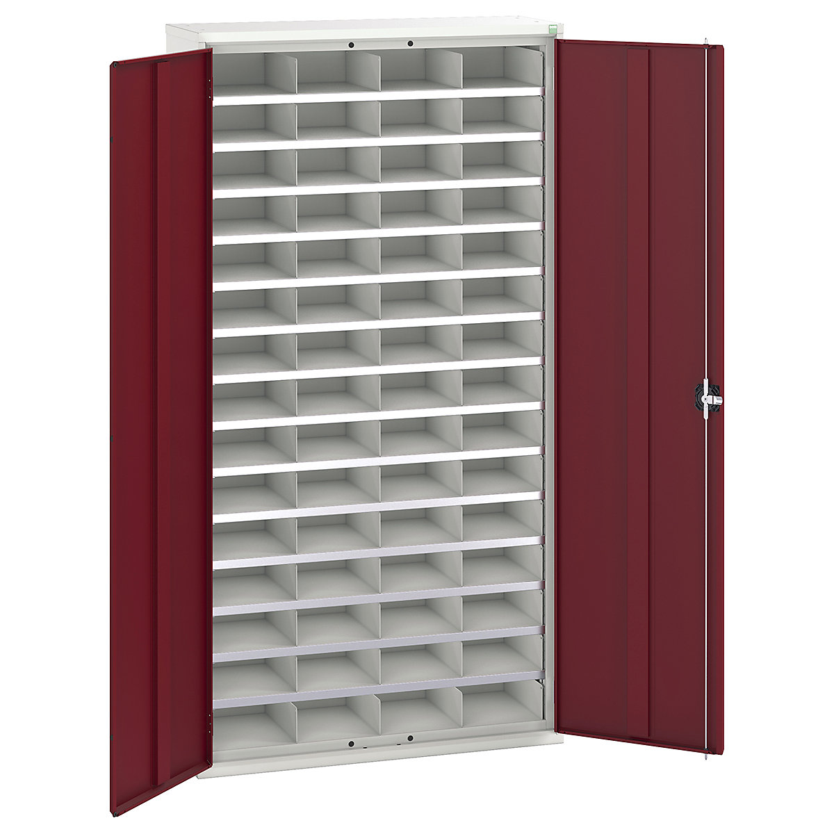 Bott Verso Compartment Cupboards, Bott Verso Compartment Cupboards, Bott Verso Compartment Cupboard | 2000h x 1050w x 350d mm | 60 Compartments | Red-0