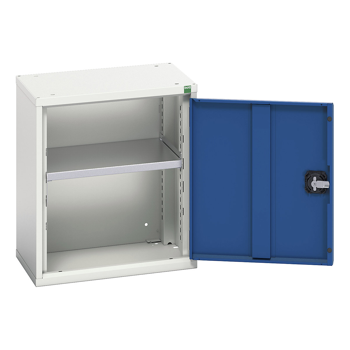 Bott Verso Wall Cupboards, Bott Verso Wall Cupboards, Bott Verso Wall Cupboard | 600h x 525w x 350d mm | 1 Shelf | Blue-0