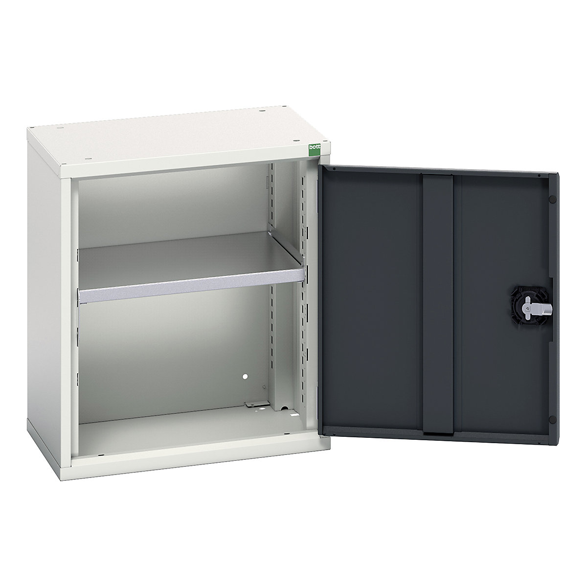 Bott Verso Wall Cupboards, Bott Verso Wall Cupboards, Bott Verso Wall Cupboard | 600h x 525w x 350d mm | 1 Shelf | Anthracite Grey-0