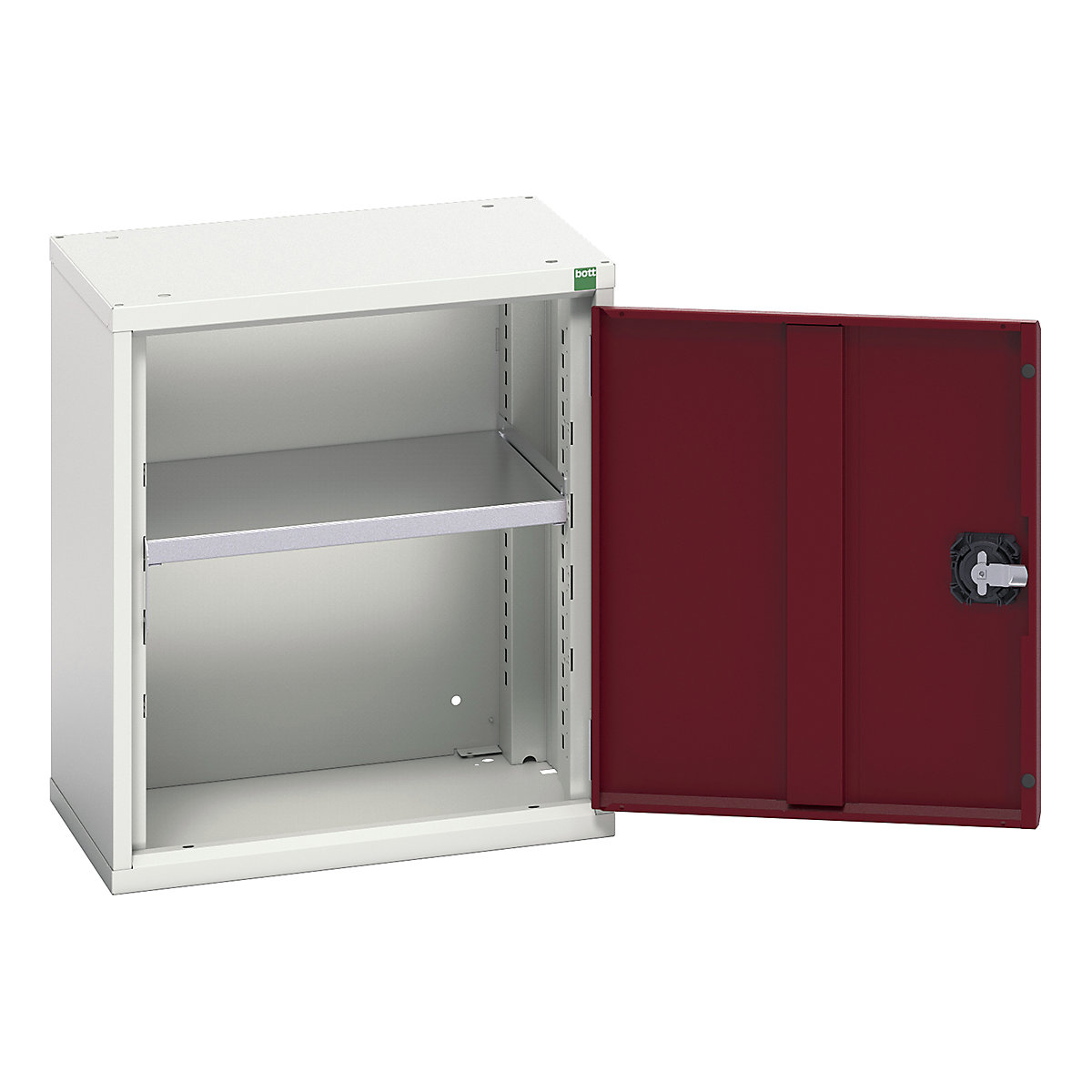 Bott Verso Wall Cupboards, Bott Verso Wall Cupboards, Bott Verso Wall Cupboard | 600h x 525w x 350d mm | 1 Shelf | Red-0