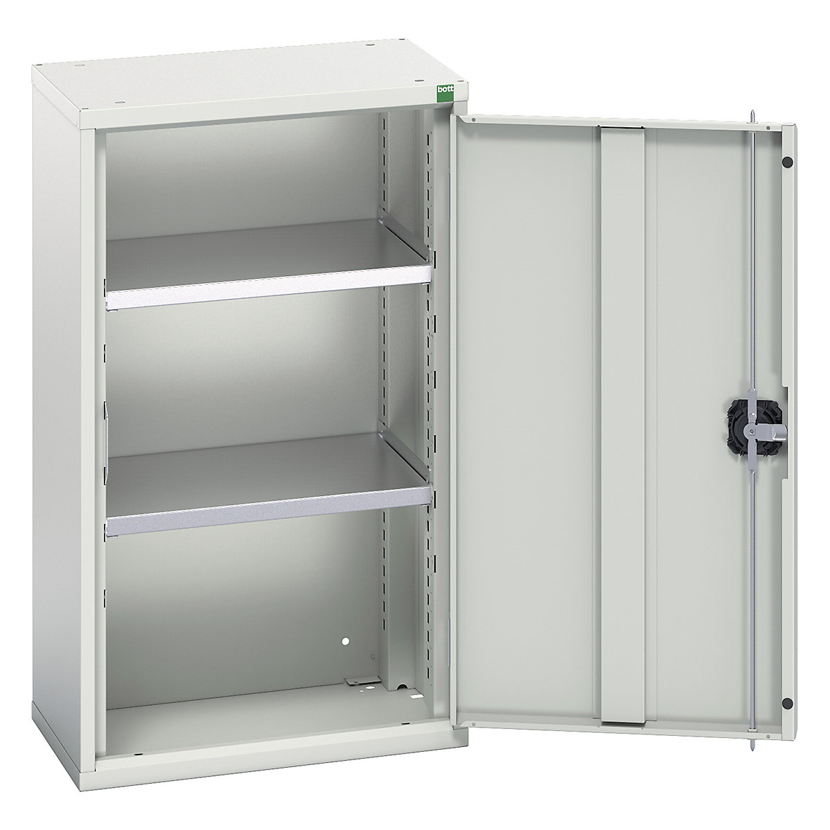 Bott Verso Wall Cupboards, Bott Verso Wall Cupboards, Bott Verso Wall Cupboard | 900h x 525w x 350d mm | 2 Shelves | Light Grey-0