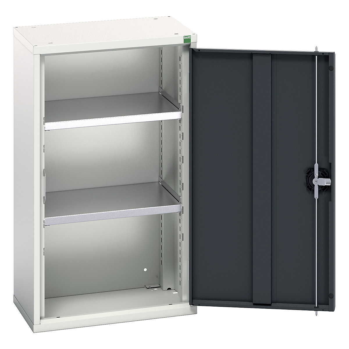 Bott Verso Wall Cupboards, Bott Verso Wall Cupboards, Bott Verso Wall Cupboard | 900h x 525w x 350d mm | 2 Shelves | Anthracite Grey-0