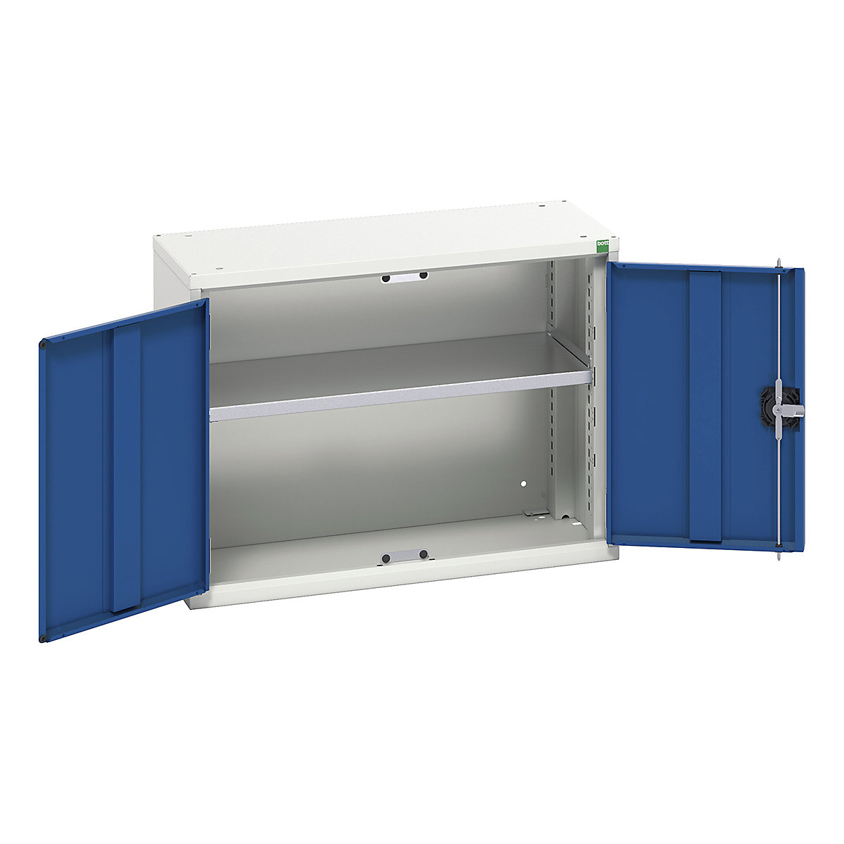 Bott Verso Wall Cupboards, Bott Verso Wall Cupboards, Bott Verso Wall Cupboard | 600h x 800w x 350d mm | 1 Shelf | Blue-0