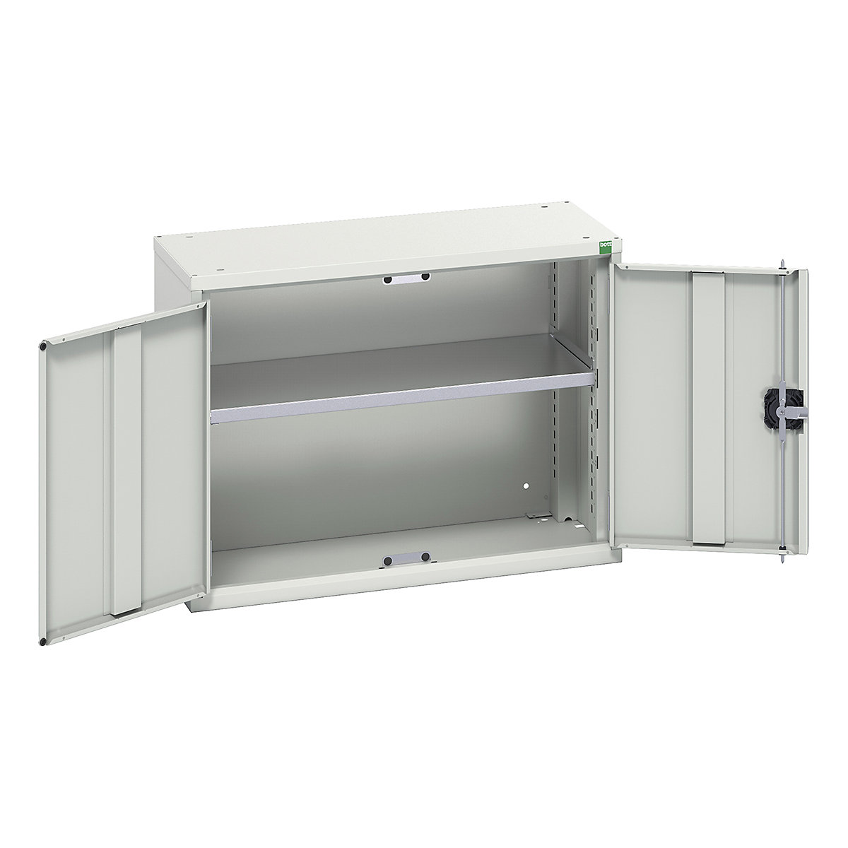 Bott Verso Wall Cupboards, Bott Verso Wall Cupboards, Bott Verso Wall Cupboard | 600h x 800w x 350d mm | 1 Shelf | Light Grey-0
