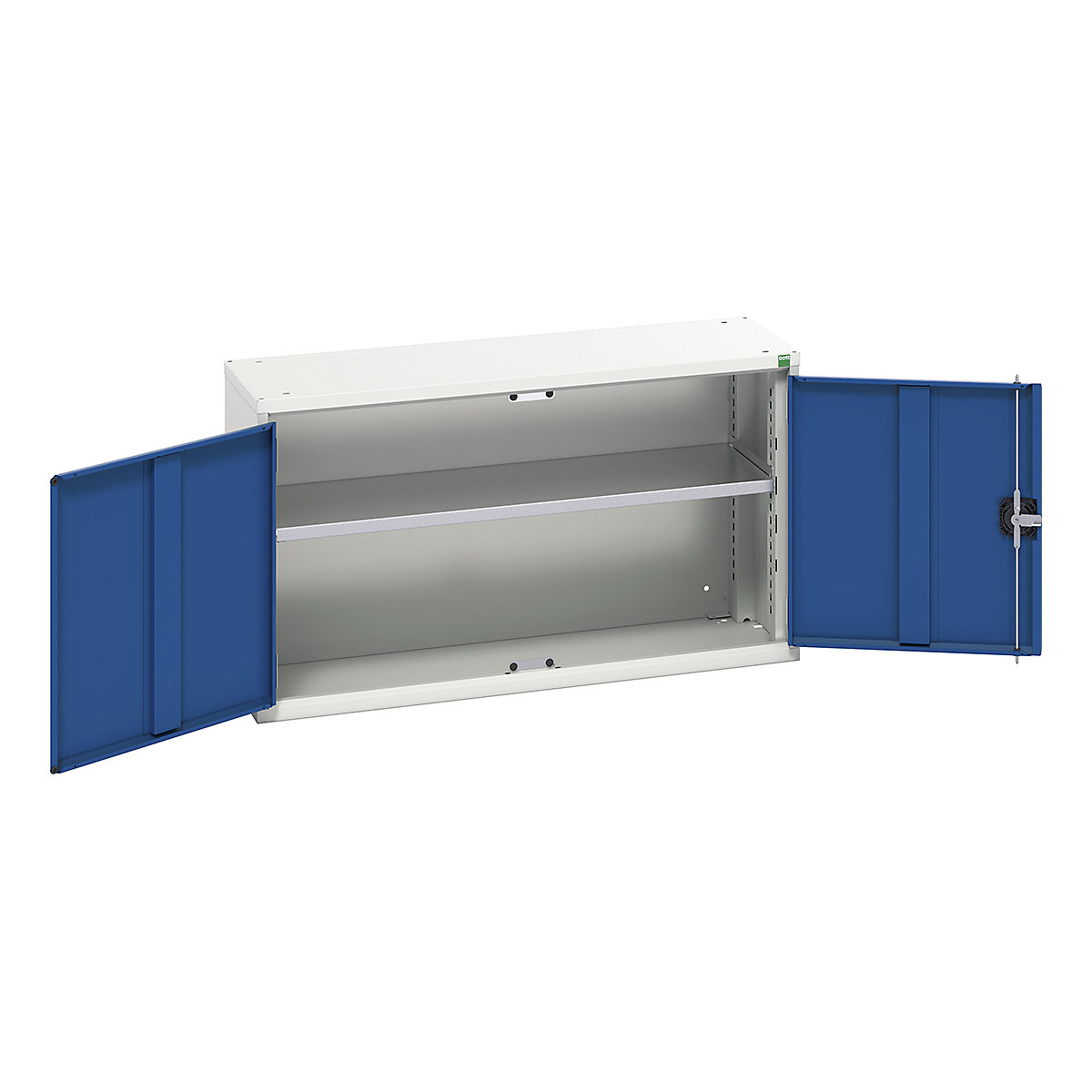 Bott Verso Wall Cupboards, Bott Verso Wall Cupboards, Bott Verso Wall Cupboard | 600h x 1050w x 350d mm | 1 Shelf | Blue-0