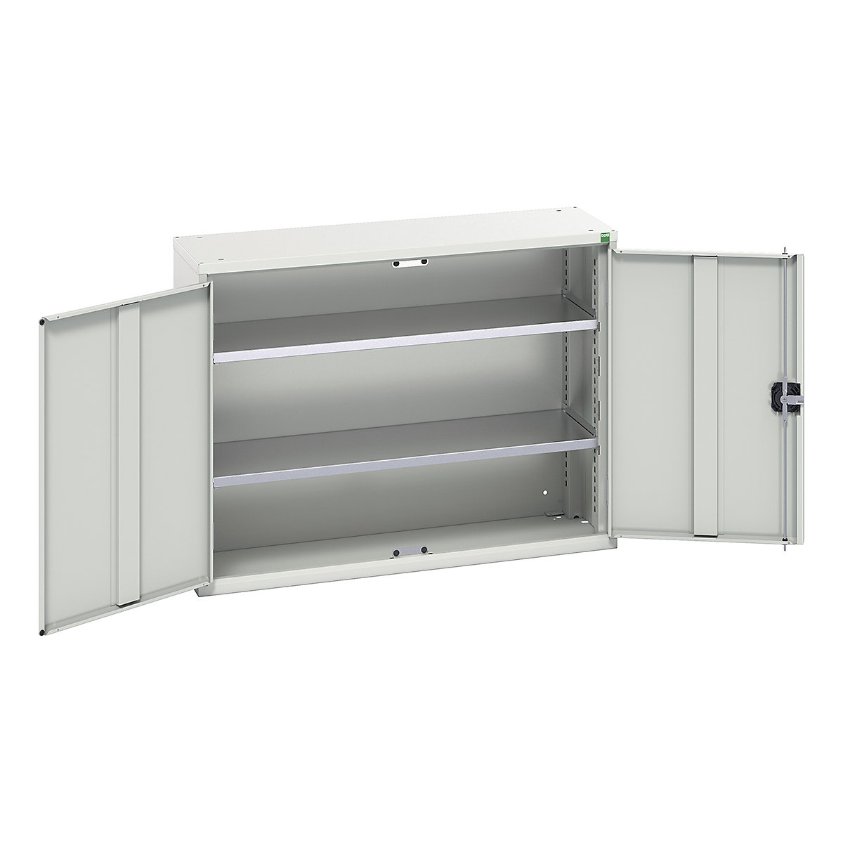 Bott Verso Wall Cupboards, Bott Verso Wall Cupboards, Bott Verso Wall Cupboard | 800h x 1050w x 350d mm | 2 Shelves | Light Grey-0