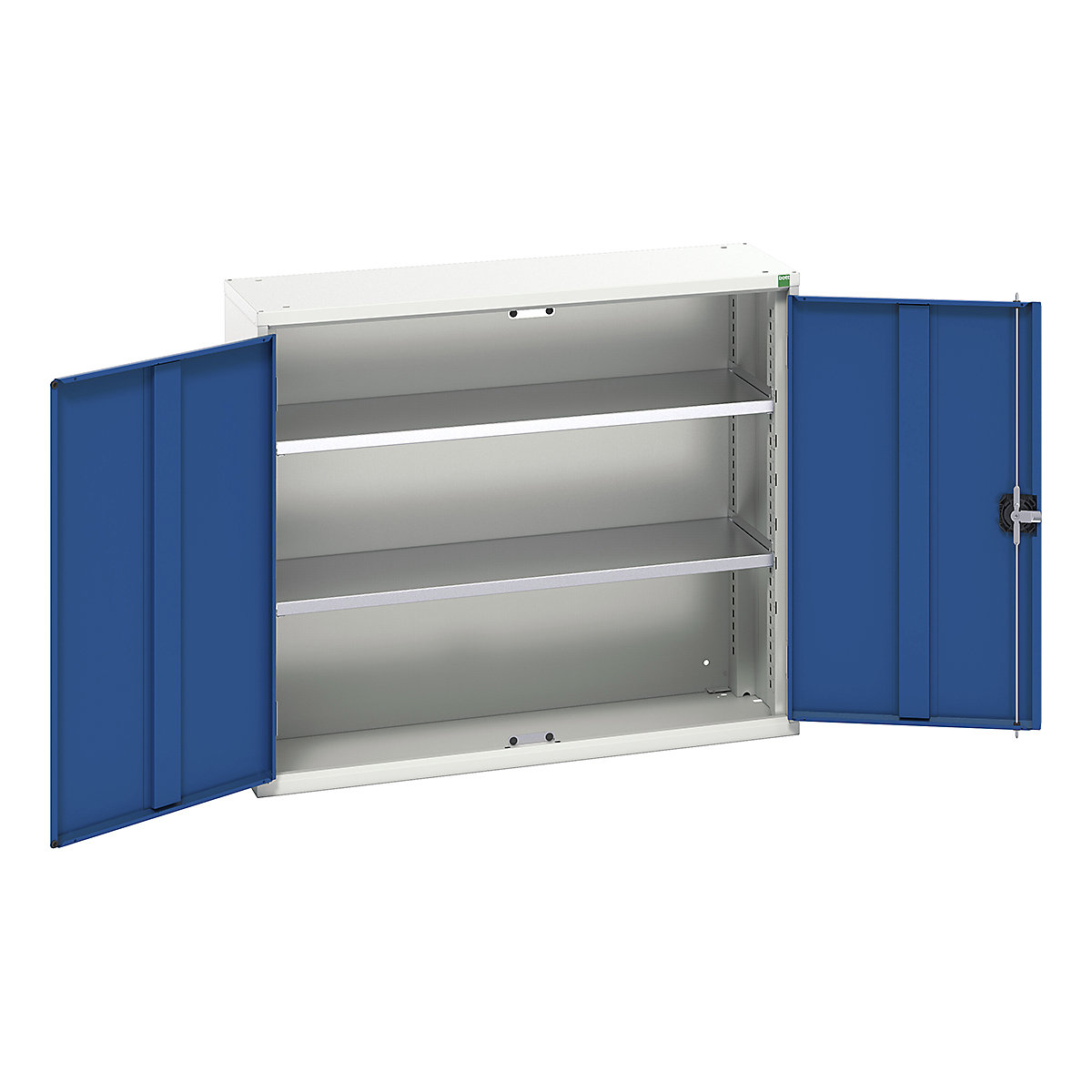 Bott Verso Wall Cupboards, Bott Verso Wall Cupboards, Bott Verso Wall Cupboard | 900h x 1050w x 350d mm | 2 Shelves | Blue-0