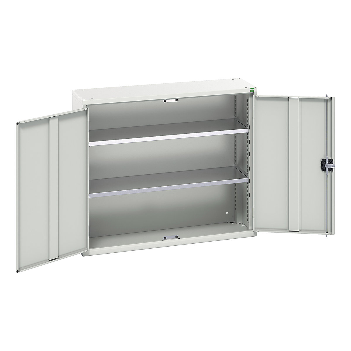 Bott Verso Wall Cupboards, Bott Verso Wall Cupboards, Bott Verso Wall Cupboard | 900h x 1050w x 350d mm | 2 Shelves | Light Grey-0