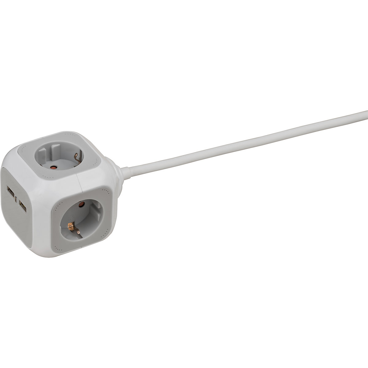 ALEA-Power socket strip with USB charger – Brennenstuhl (Product illustration 2)-1