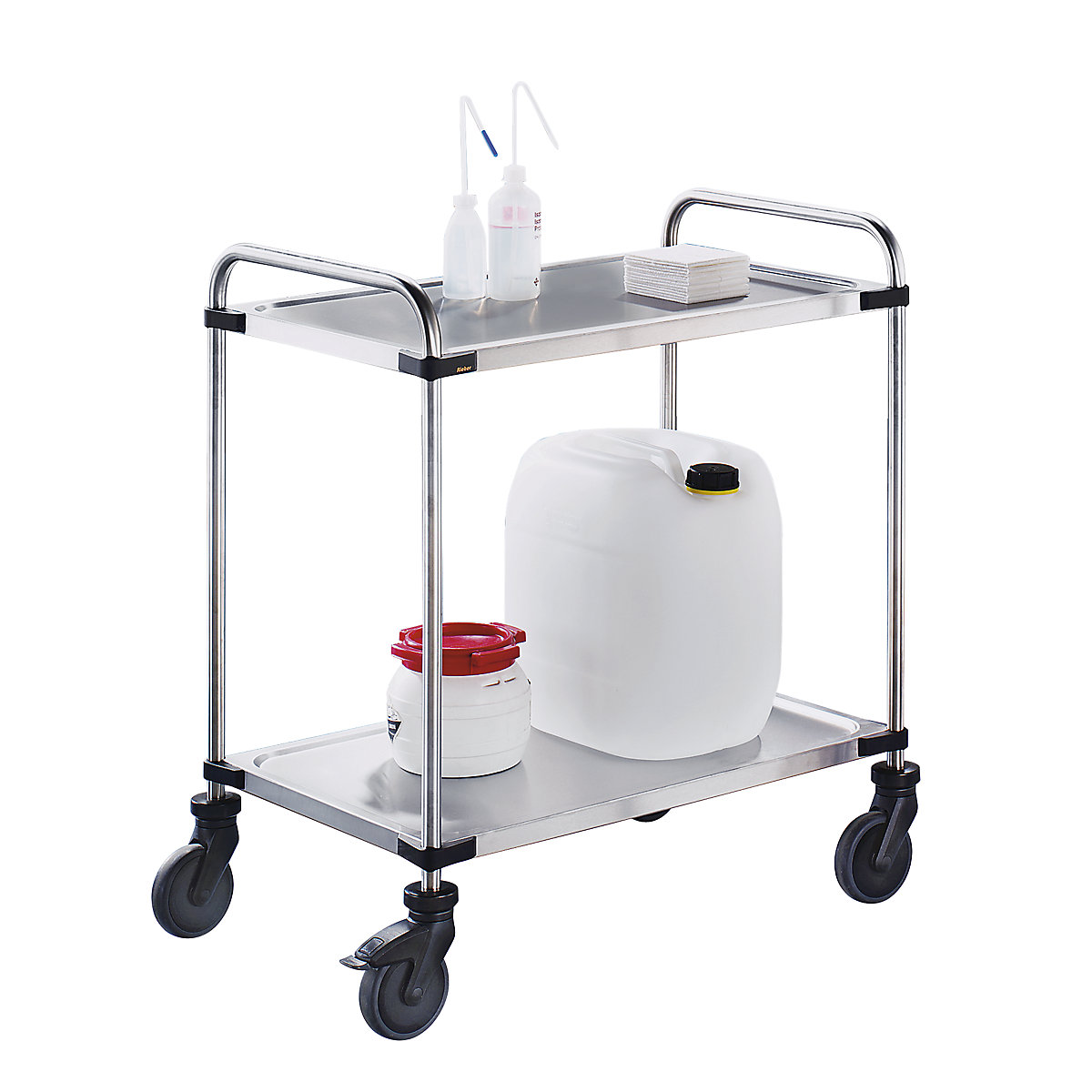 640-RL stainless steel serving trolley (Product illustration 8)-7