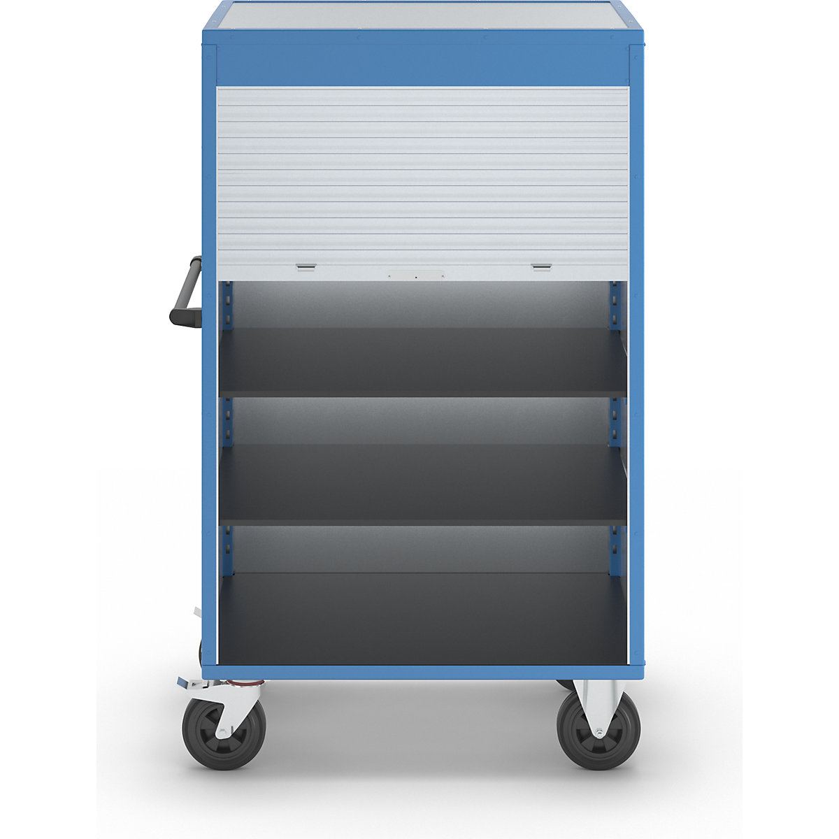 Cupboard trolley, LxWxH 1050 x 740 x 1785 mm – eurokraft pro (Product illustration 3)-2