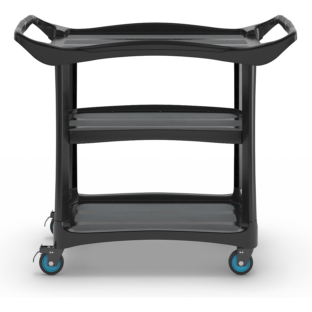 Serving trolley with 3 shelves (Product illustration 2)-1