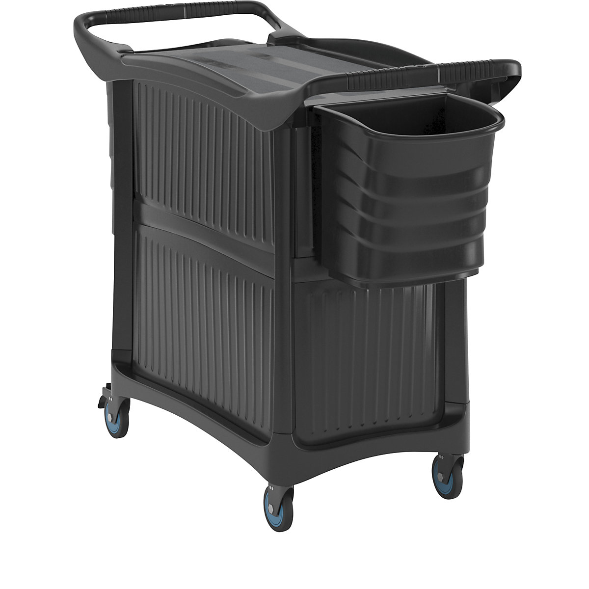Serving trolley with 3 shelves (Product illustration 6)-5
