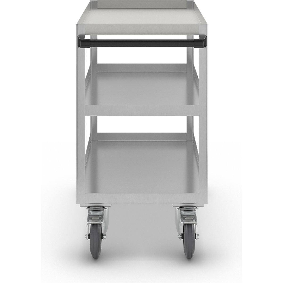 Stainless steel platform trolley – eurokraft pro (Product illustration 12)-11