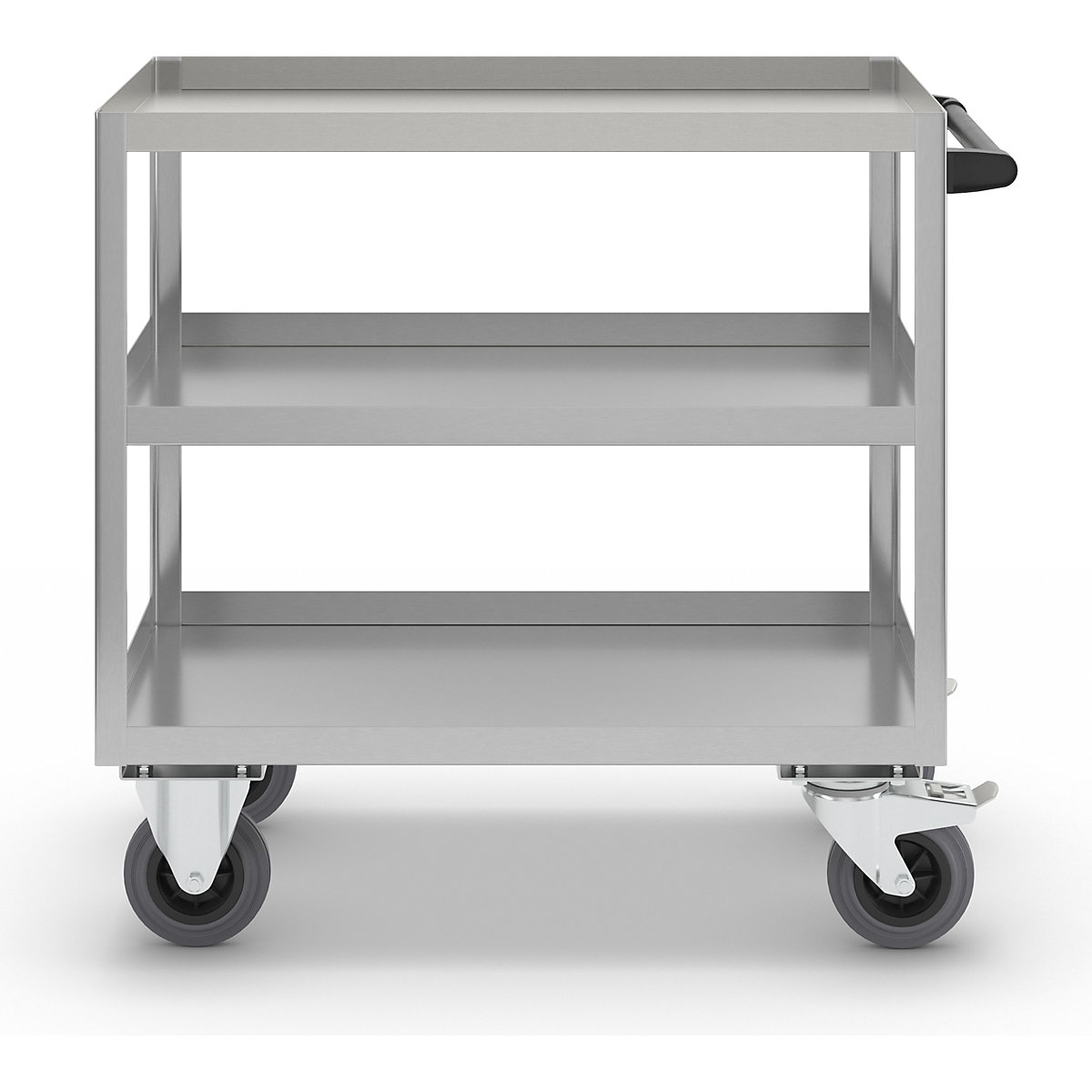 Stainless steel platform trolley – eurokraft pro (Product illustration 13)-12