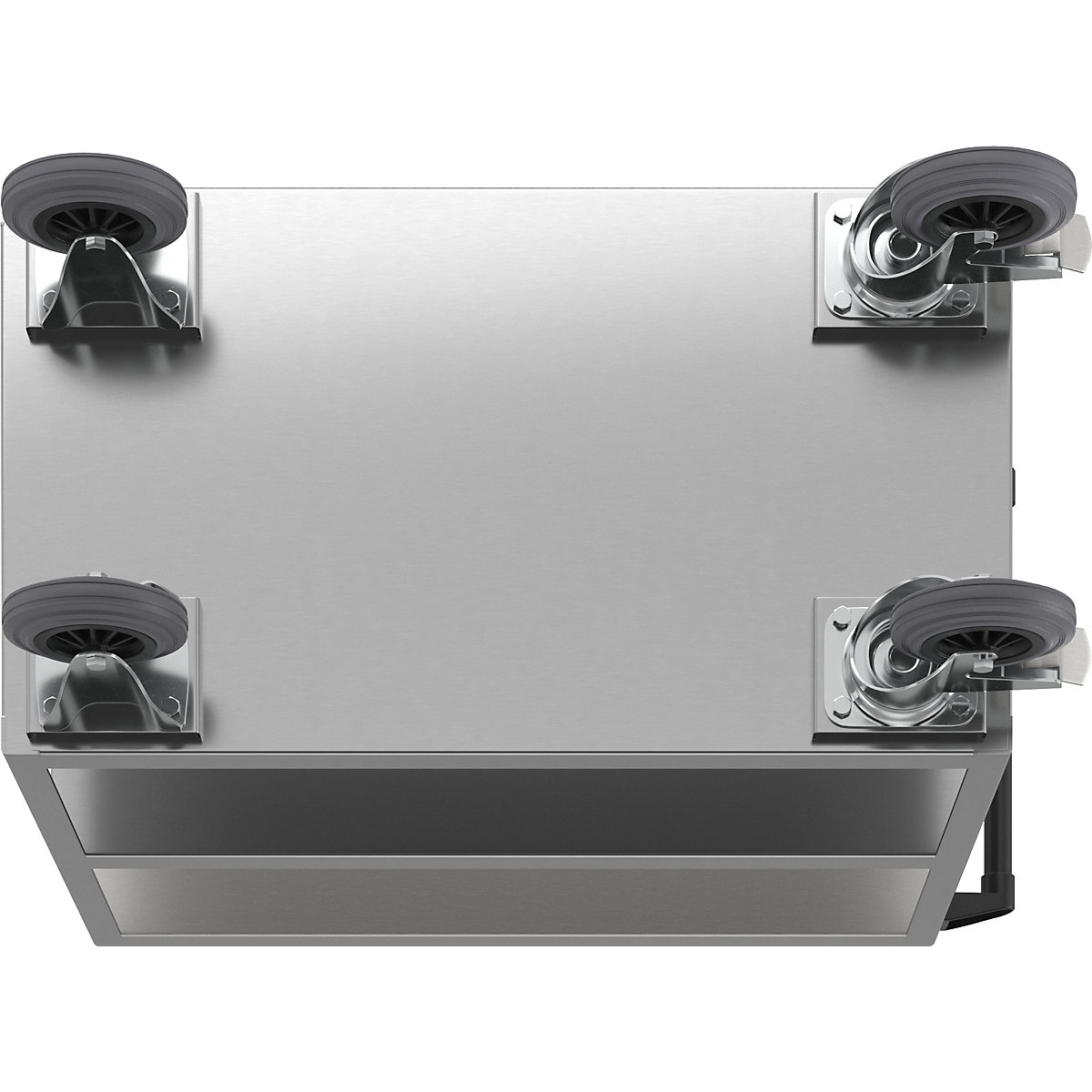 Stainless steel platform trolley – eurokraft pro (Product illustration 14)-13