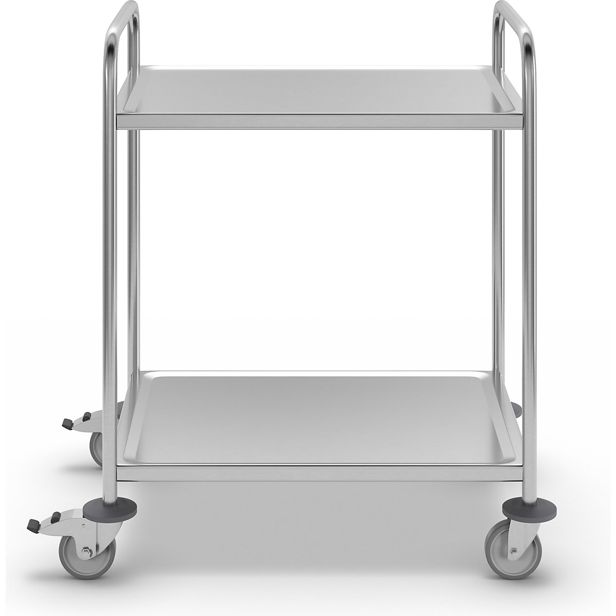 Stainless steel serving trolley – Kongamek (Product illustration 7)-6