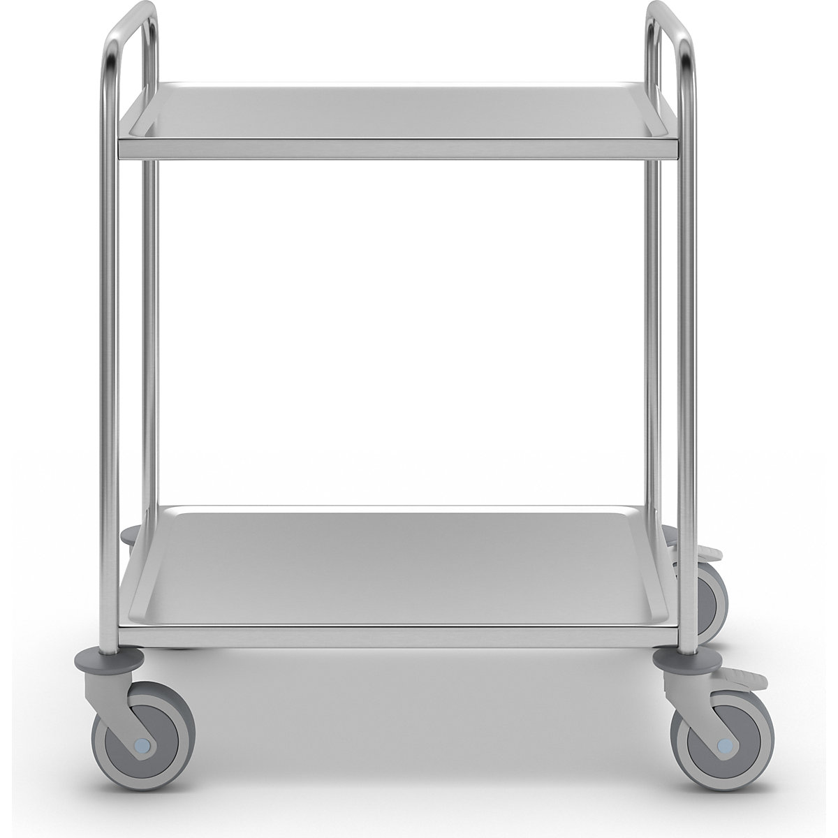 Stainless steel serving trolley – Kongamek (Product illustration 15)-14