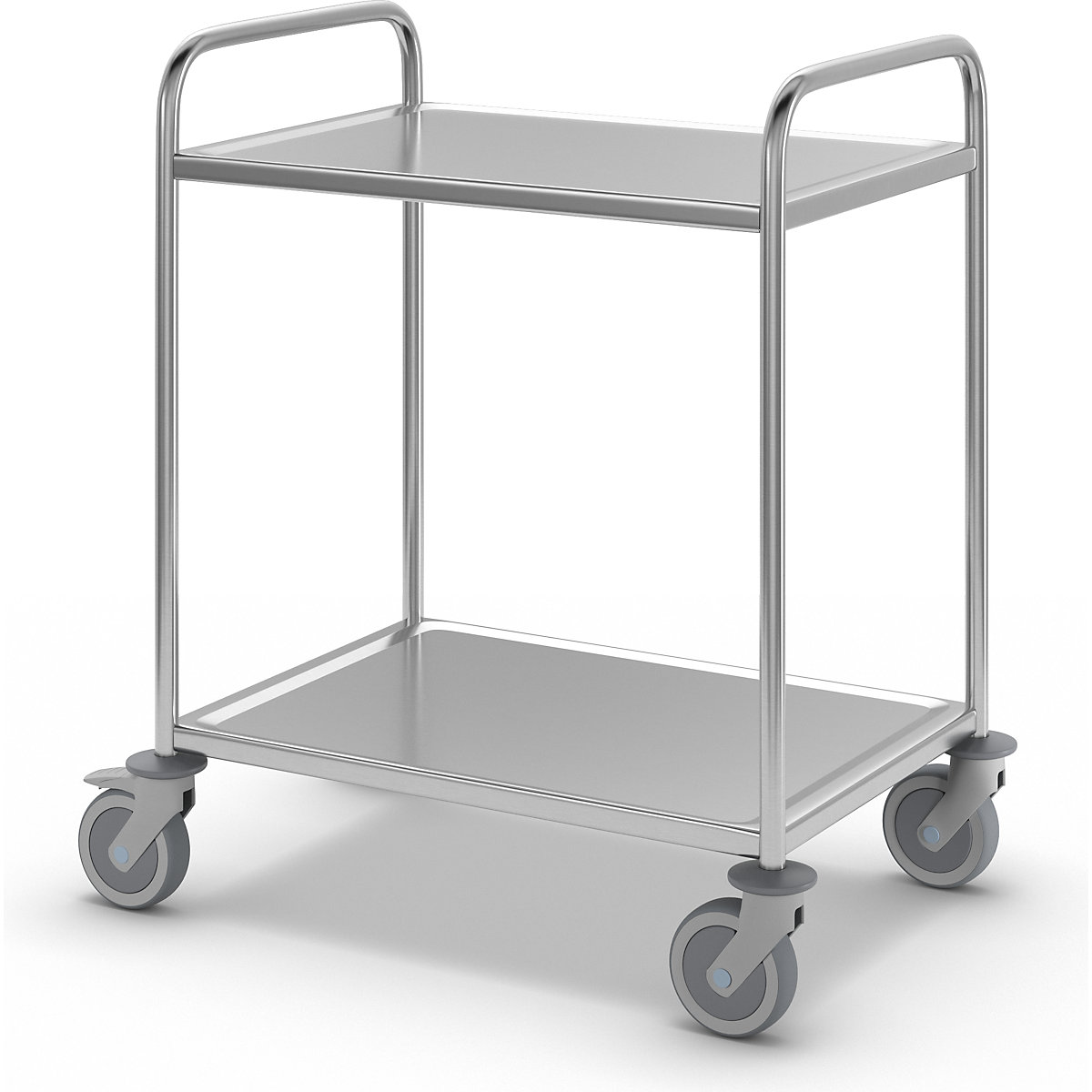 Stainless steel serving trolley – Kongamek (Product illustration 17)-16