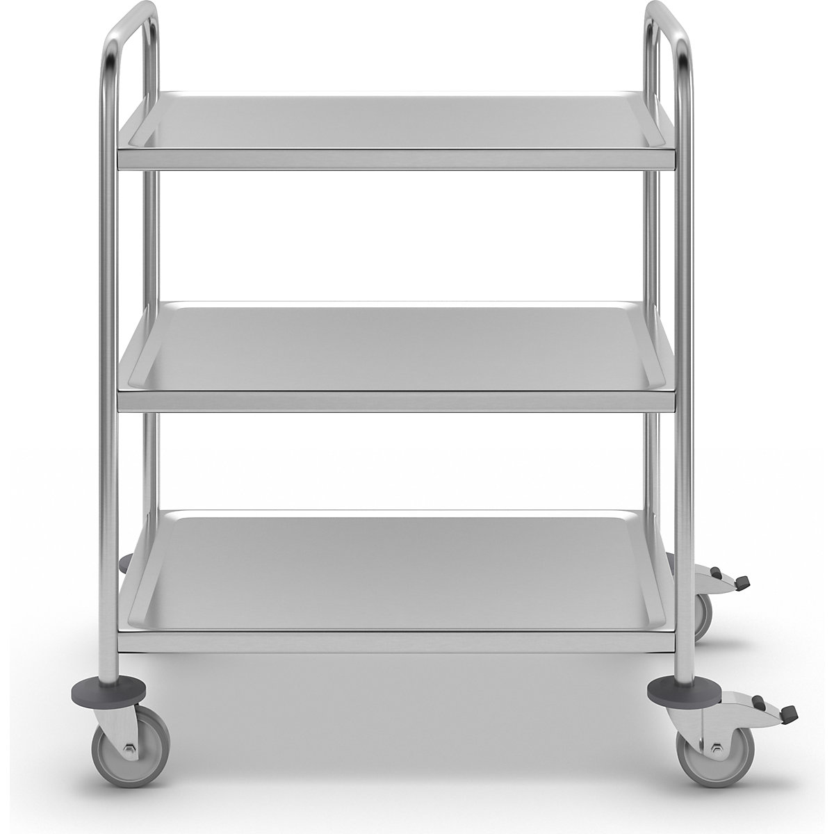 Stainless steel serving trolley – Kongamek (Product illustration 11)-10