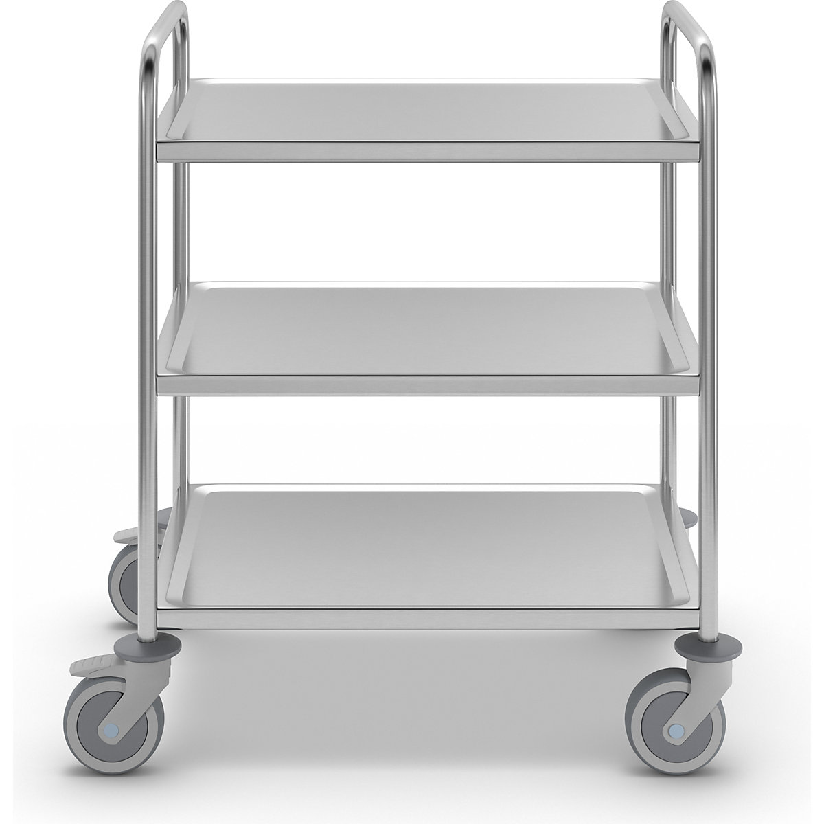 Stainless steel serving trolley – Kongamek (Product illustration 8)-7