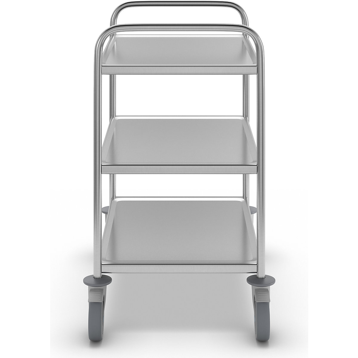 Stainless steel serving trolley – Kongamek (Product illustration 9)-8
