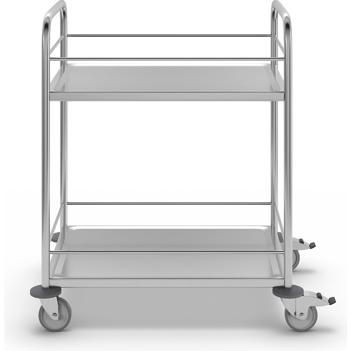 Stainless steel serving trolley – Kongamek (Product illustration 23)-22