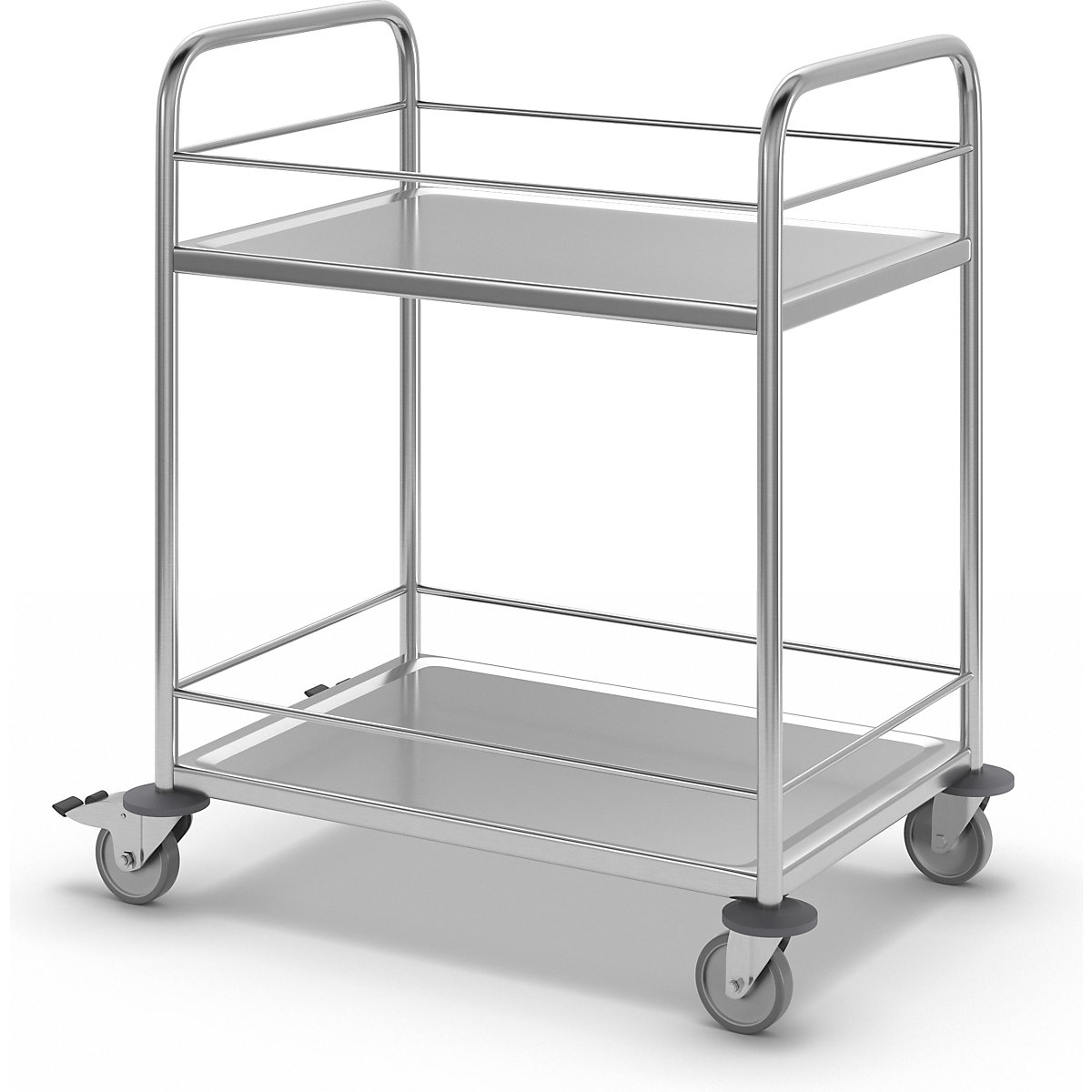 Stainless steel serving trolley – Kongamek (Product illustration 27)-26