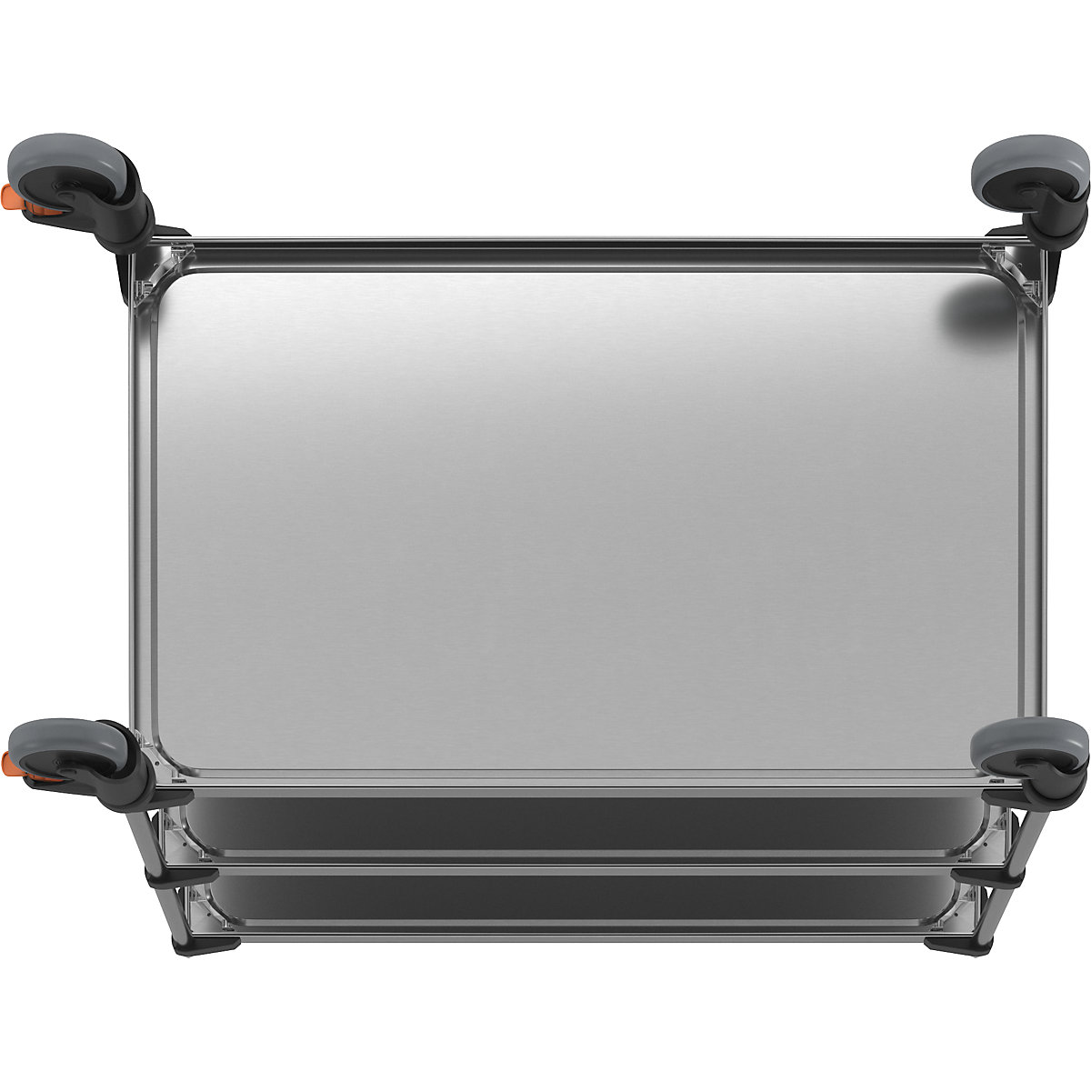 Stainless steel table trolley (Product illustration 8)-7