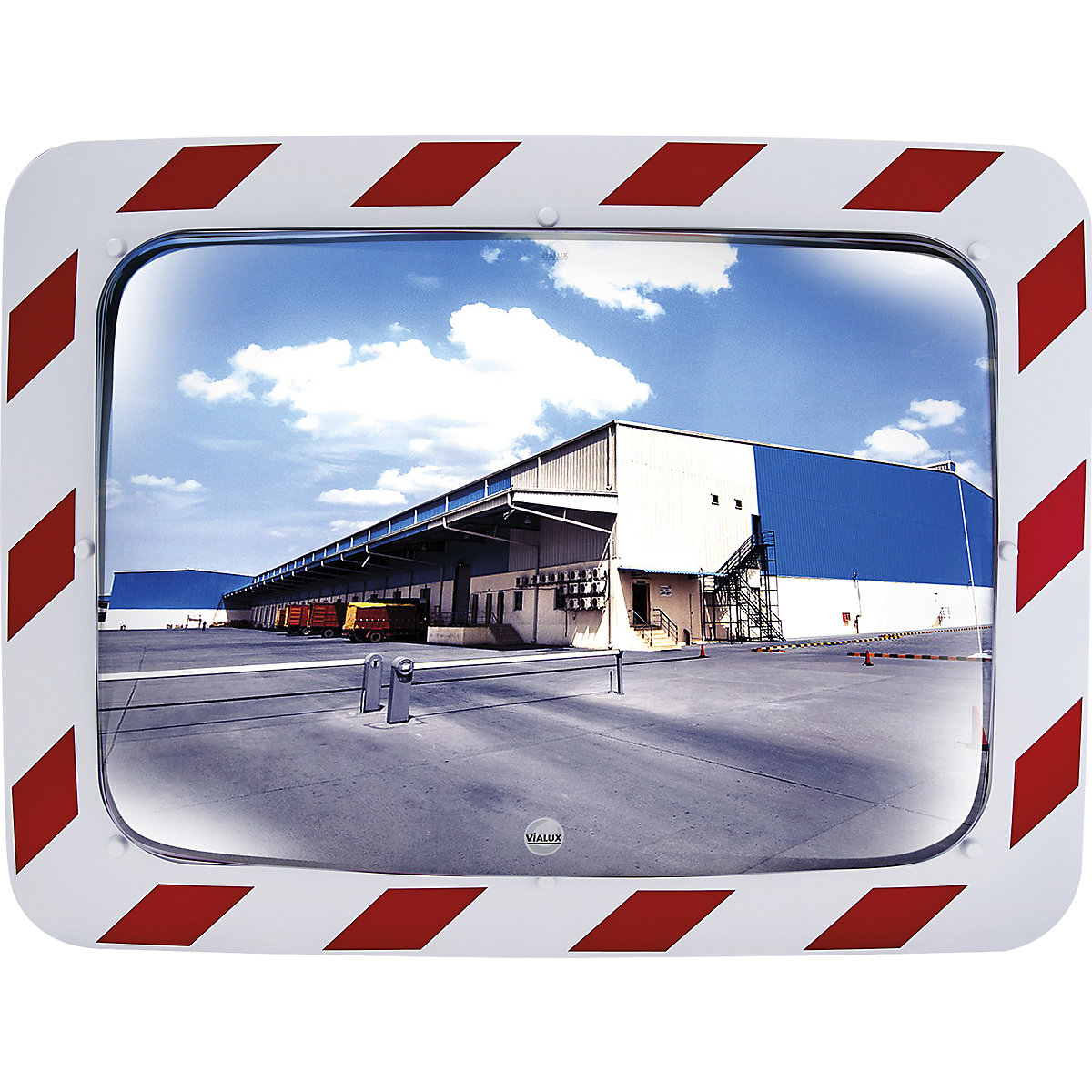 Stainless steel traffic mirror – Vialux
