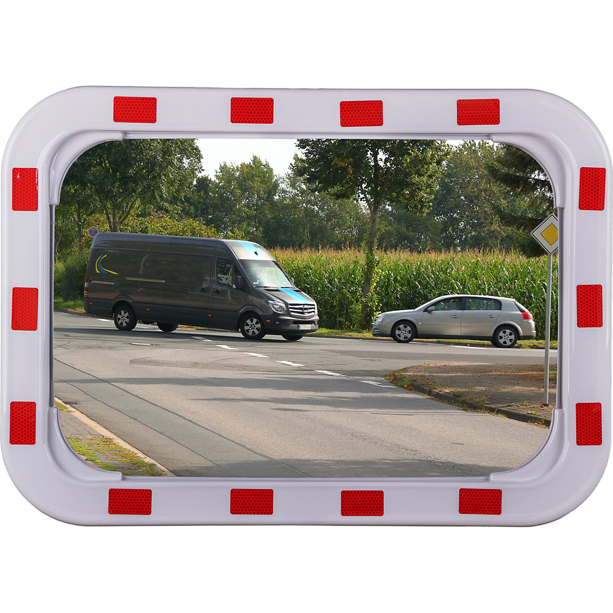 Traffic mirror with universal bracket (Product illustration 3)-2