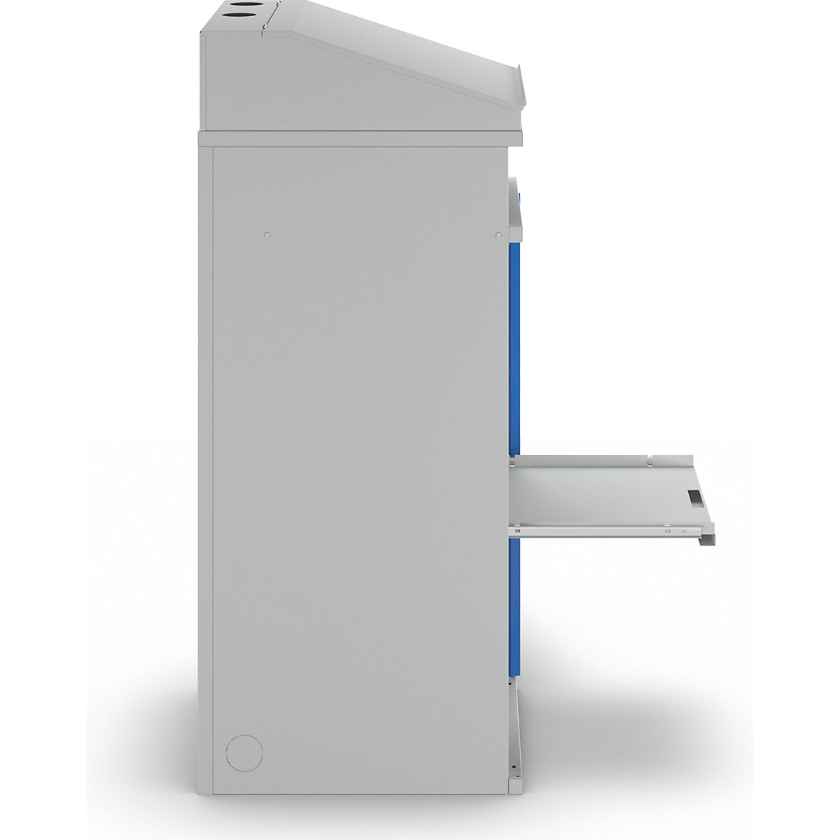 Industrial pedestal desk – RAU (Product illustration 5)-4