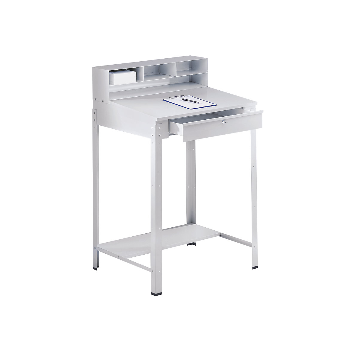 Pedestal desk with sorting compartments (Product illustration 3)-2