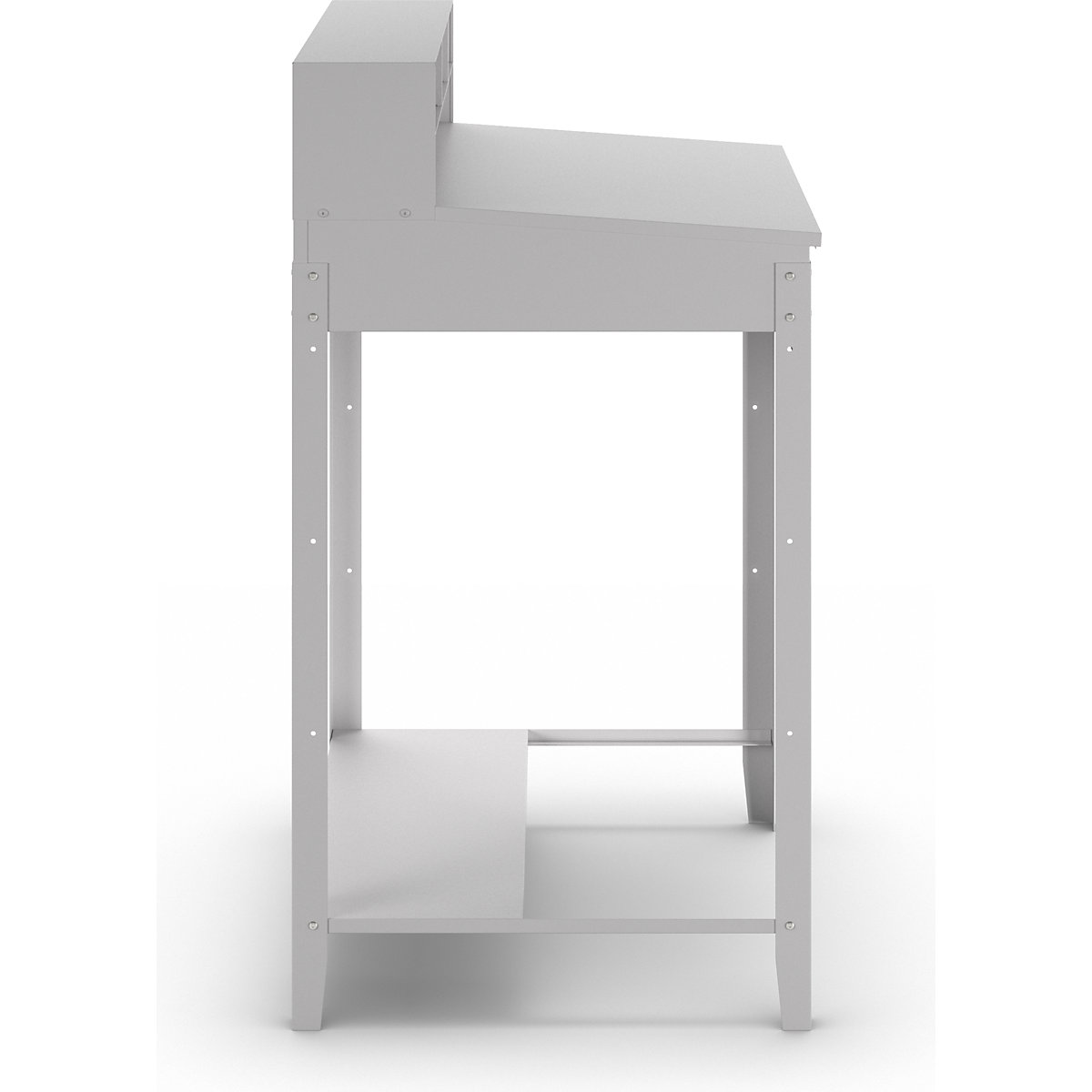 Pedestal desk with sorting compartments (Product illustration 4)-3