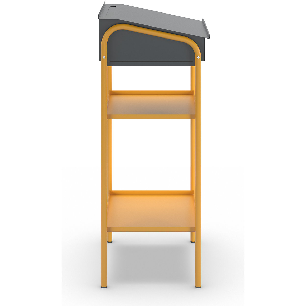 Workshop desk, stationary – eurokraft basic (Product illustration 2)-1