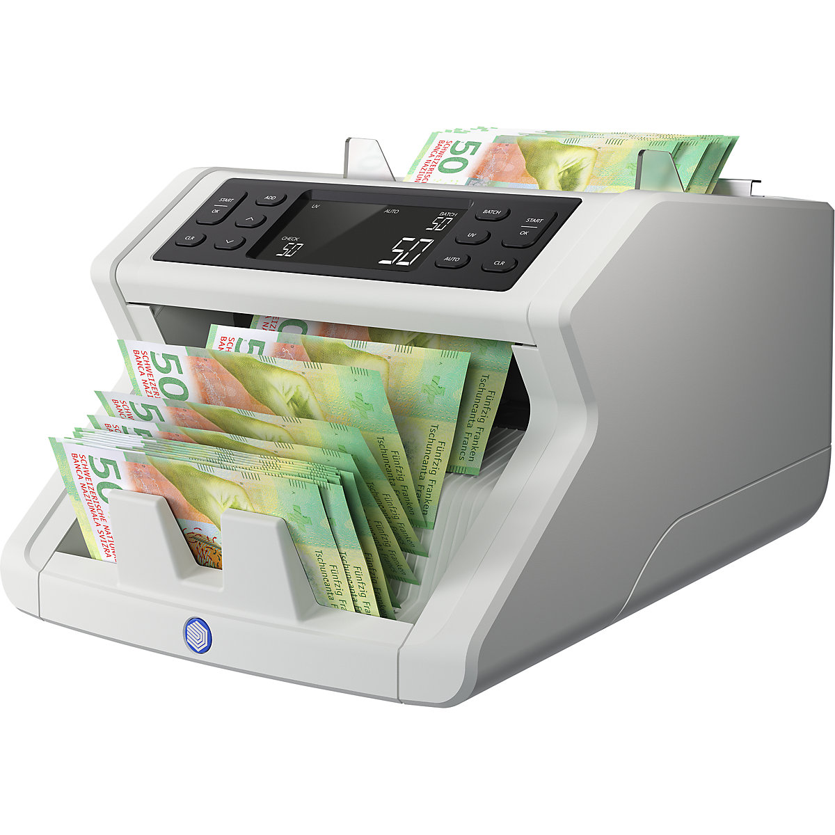 Liczarka banknotów, liczenie posortowanych banknotów – Safescan (Zdjęcie produktu 3)-2