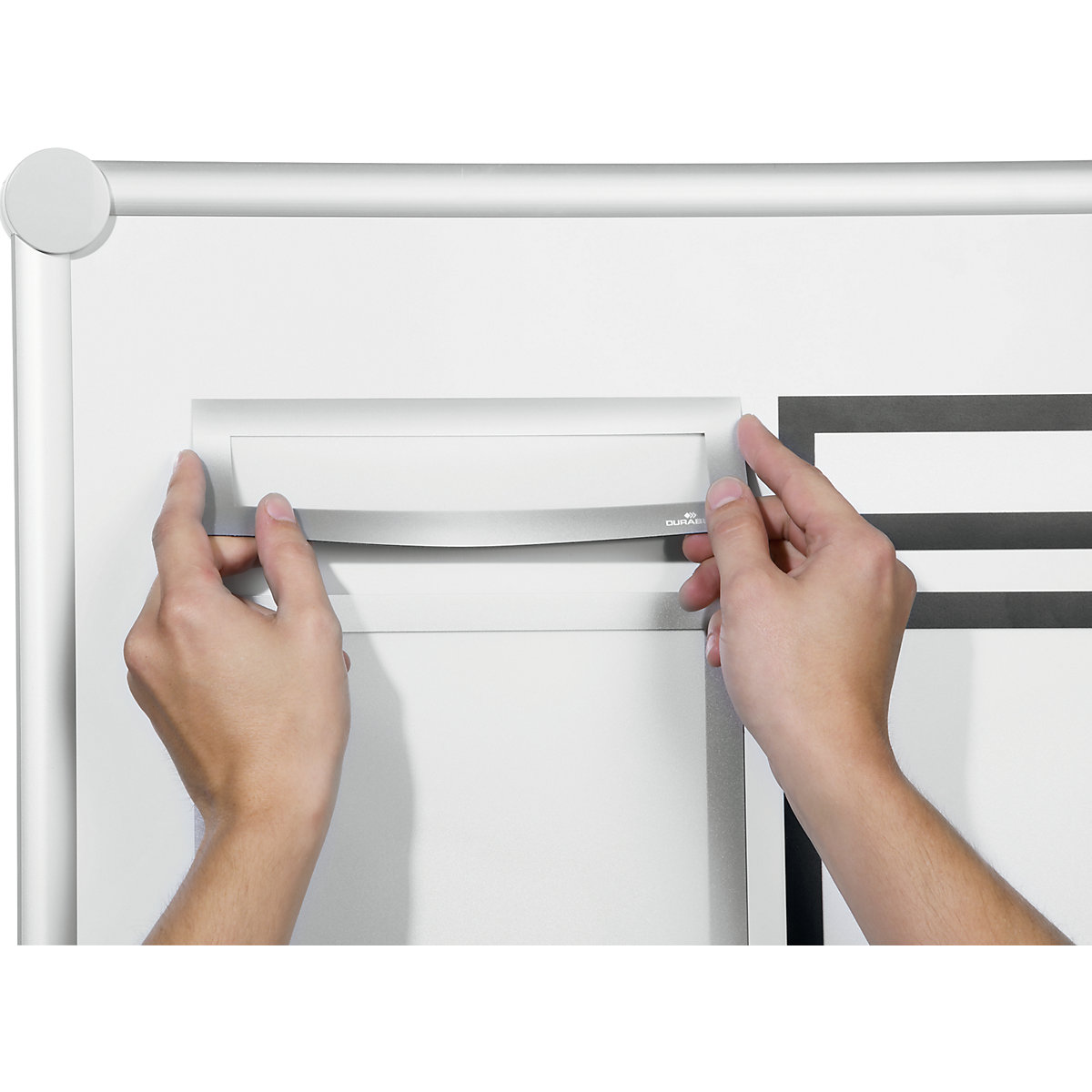 Ramka informacyjna DURAFRAME® MAGNETIC TOP – DURABLE (Zdjęcie produktu 3)-2