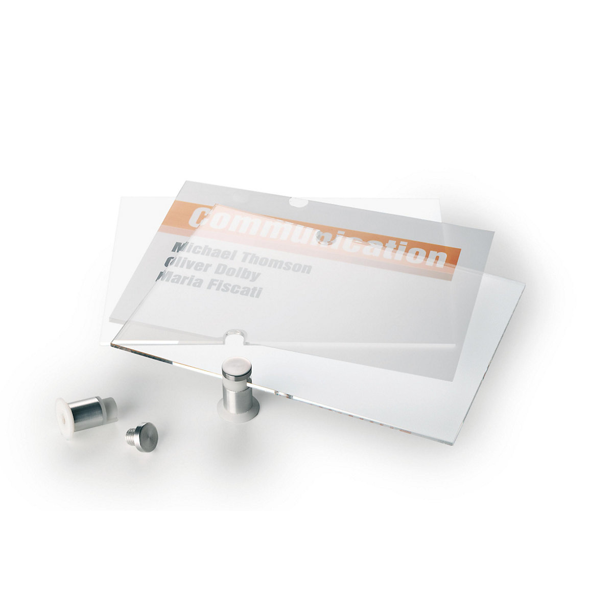 Tabliczka na drzwi CRYSTAL SIGN – DURABLE (Zdjęcie produktu 3)-2