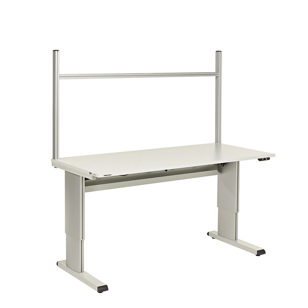 Profil pod zabudowę stołu roboczego – Treston, jasnoszary, szer. x wys. 1063 x 900 mm-0