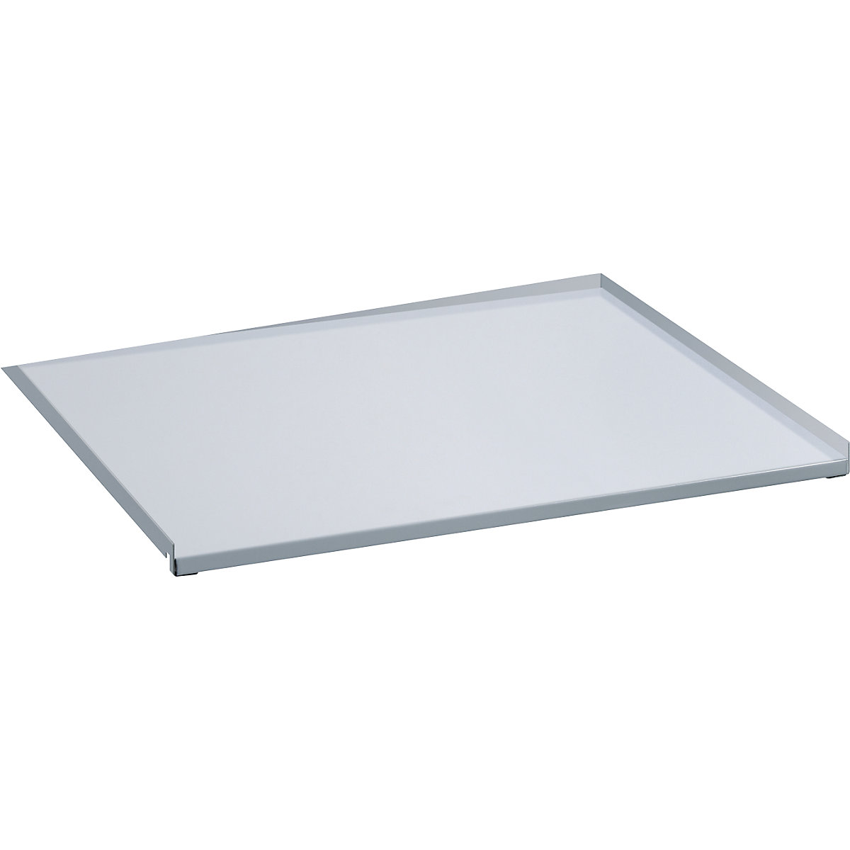 Blaszana osłona do ramy wysuwanej – LISTA, wysuwanie pojedyncze, do szer. x głęb. 890 x 860 mm, jasnoszara-0