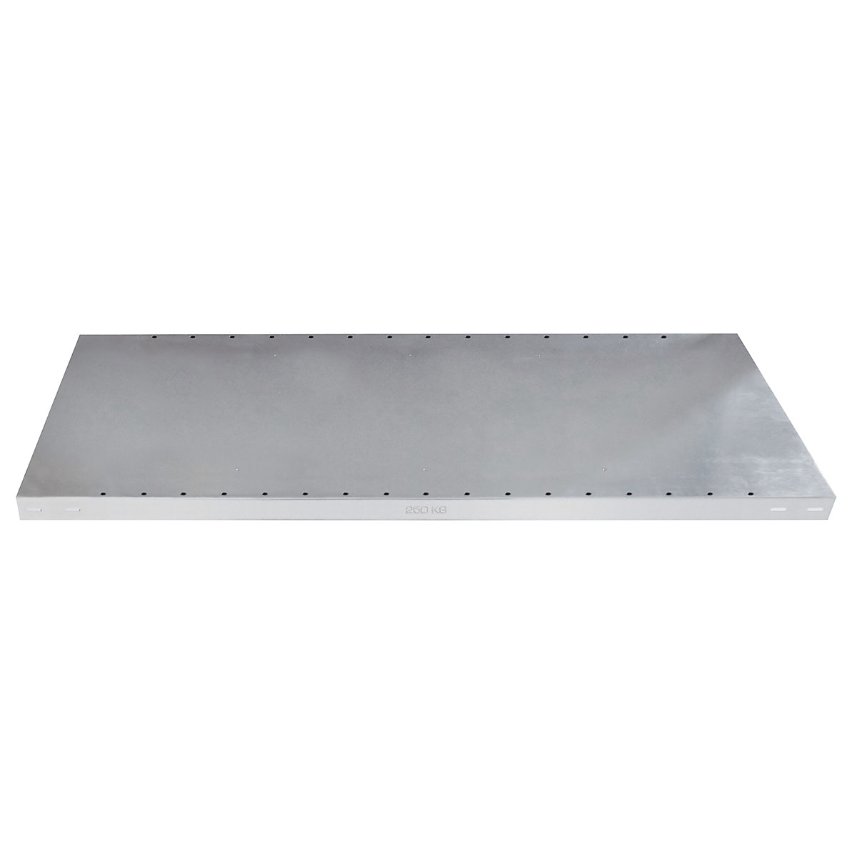 Dodatkowa półka ocynkowana – eurokraft pro, wys. krawędzi 40 mm, opak.: 2 szt., szer. x głęb. 1300 x 400 mm-0
